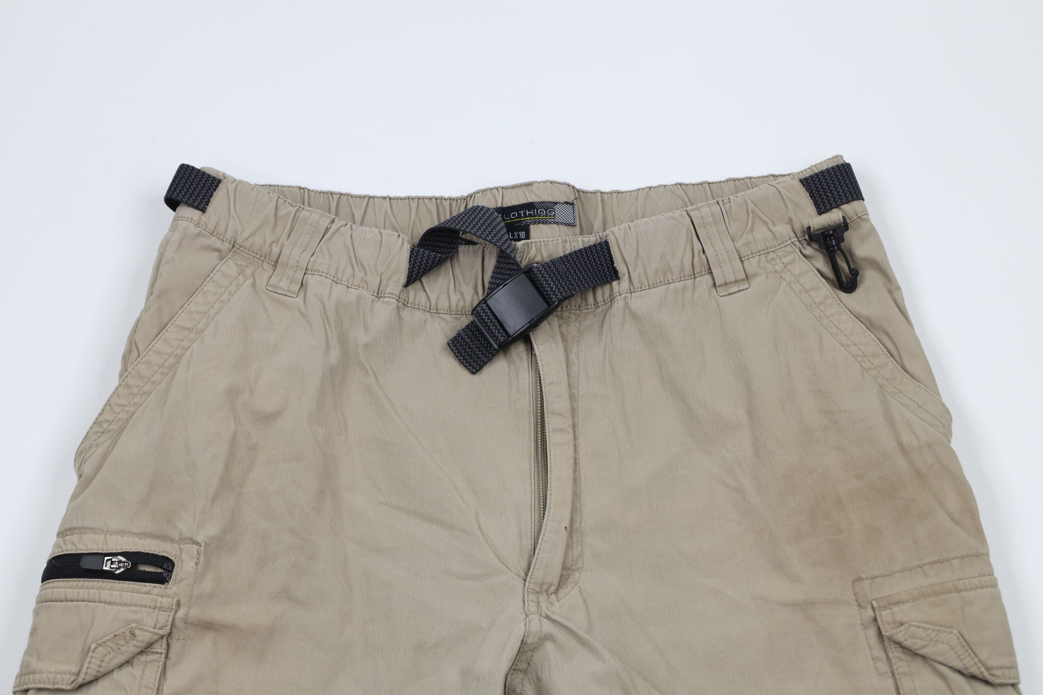 Vintage Vintage 90s Streetwear Convertible Wide Leg Cargo Pants Size US 36 / EU 52 - 2 Thumbnail