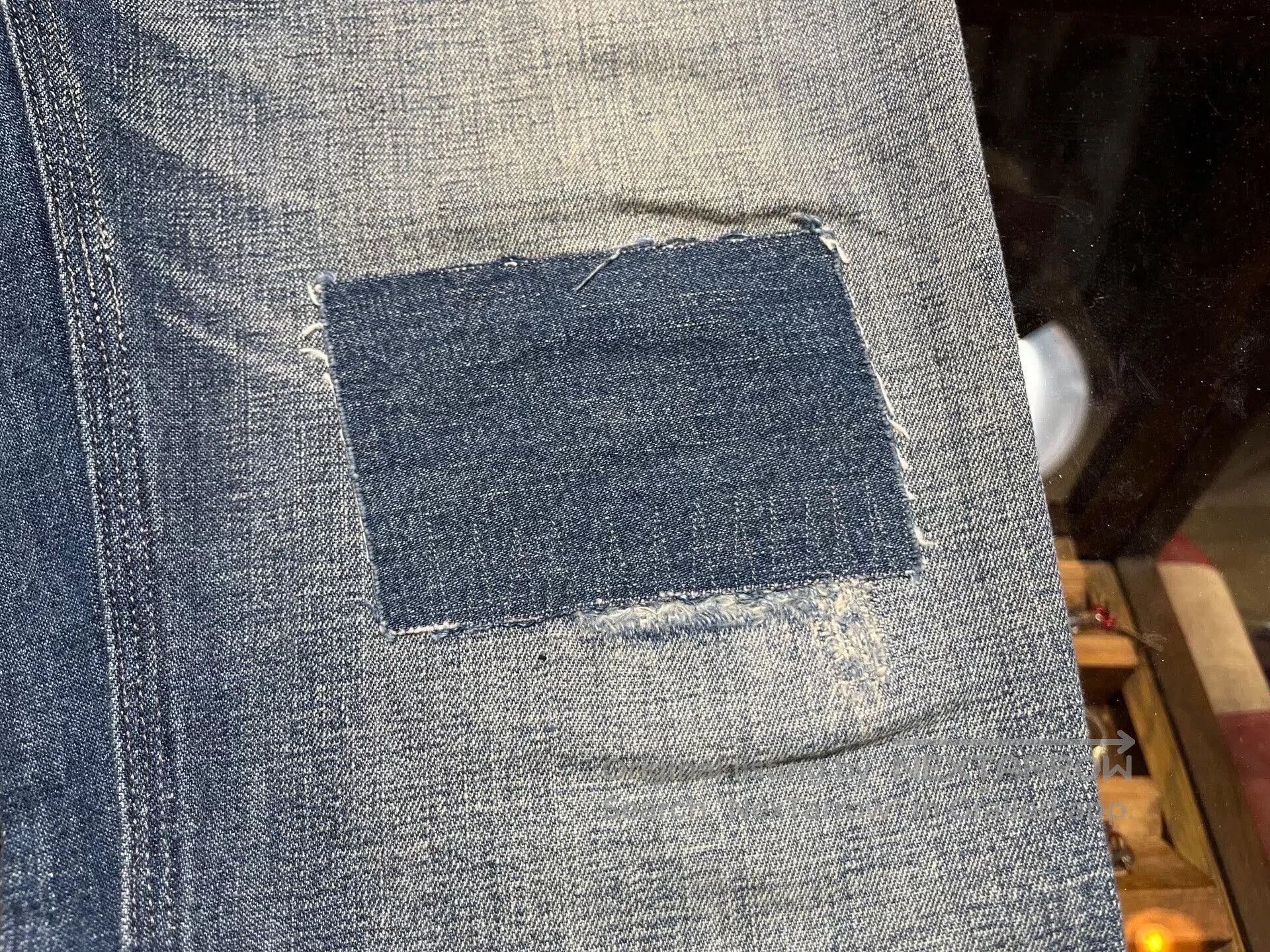 RRL Ralph Lauren distressed double rl denim jeans. Size US 29 - 9 Thumbnail