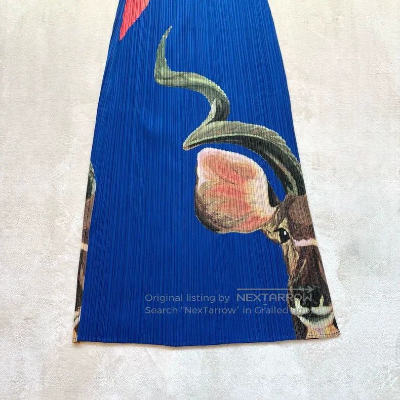 Issey Miyake Issey Miyake Blue Dress Size M / US 6-8 / IT 42-44 - 6 Thumbnail