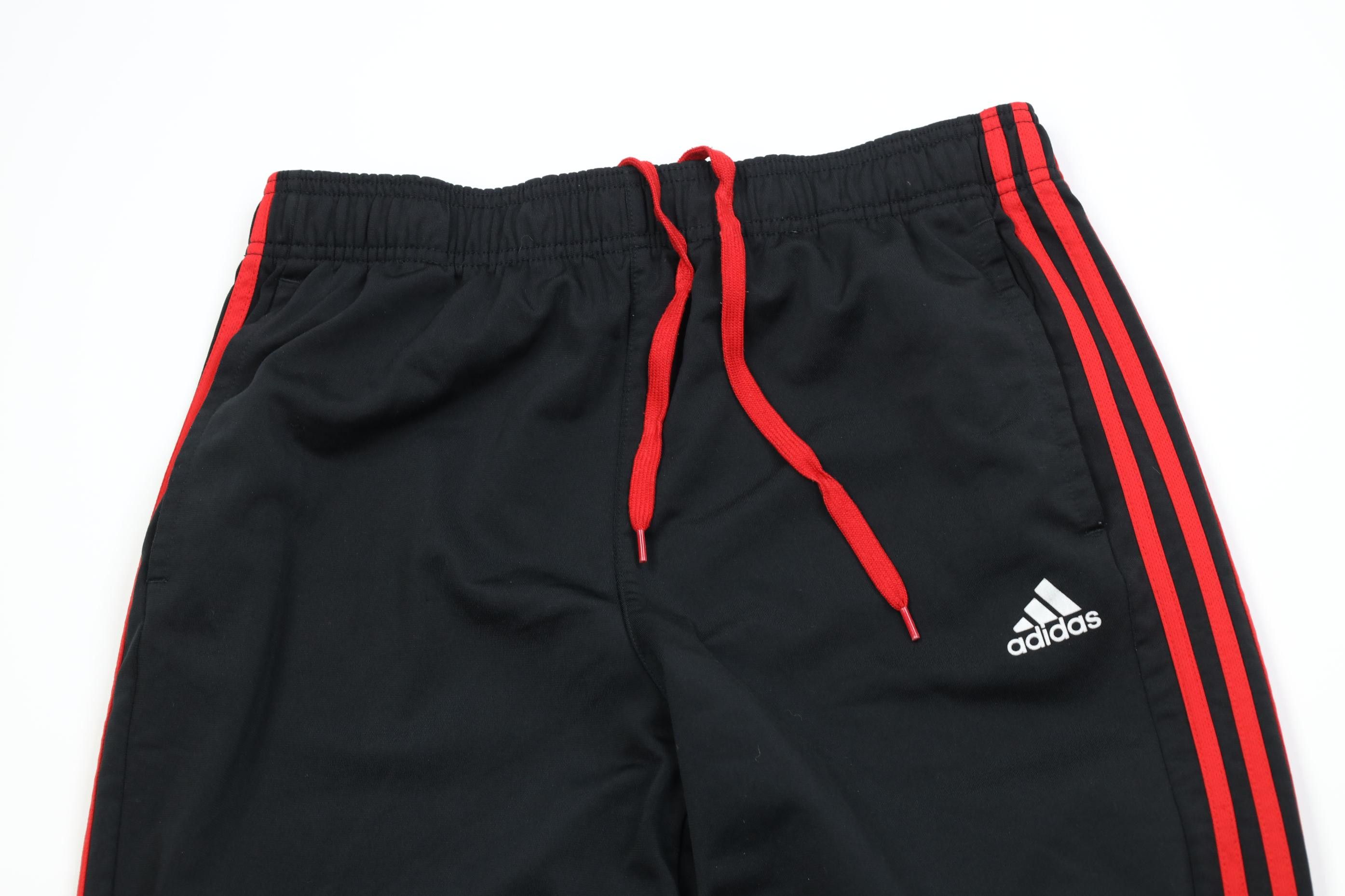 Adidas Vintage Y2K Adidas Striped Wide Leg Sweatpants Pants Black Size US 36 / EU 52 - 2 Thumbnail