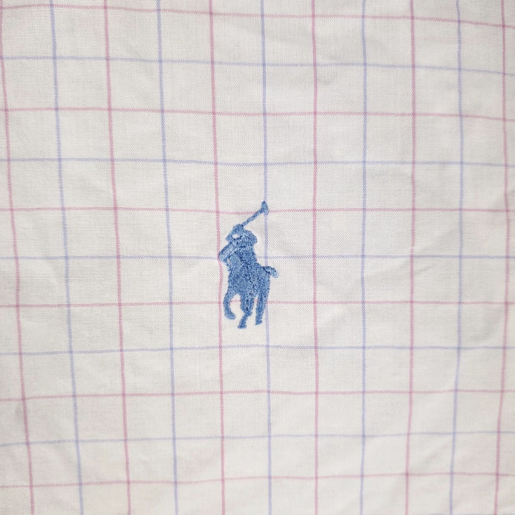Ralph Lauren Ralph Lauren Shirt Size 16.5 White Red Blue Check Dress Button Up Long Sleeve Size 42R - 2 Thumbnail