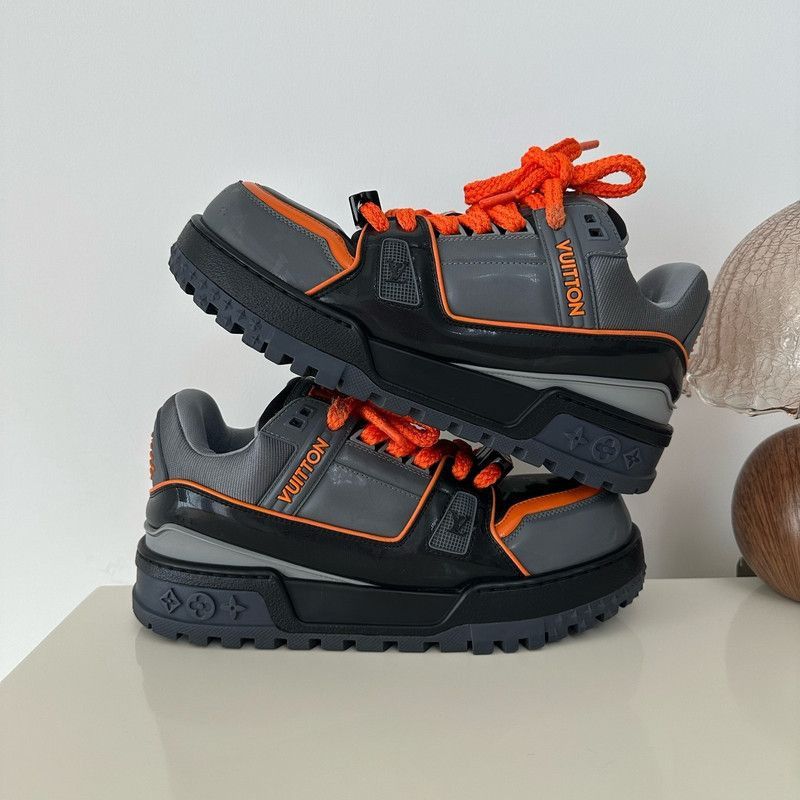 Louis Vuitton Louis Vuitton Trainer Maxi Low-Top Sneakers -2508 Size US 8 / EU 41 - 7 Thumbnail