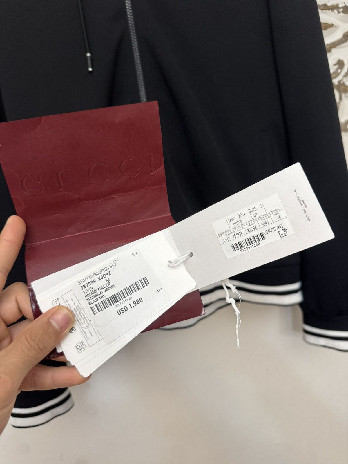 Gucci Black guccu zip up Size US M / EU 48-50 / 2 - 4 Thumbnail