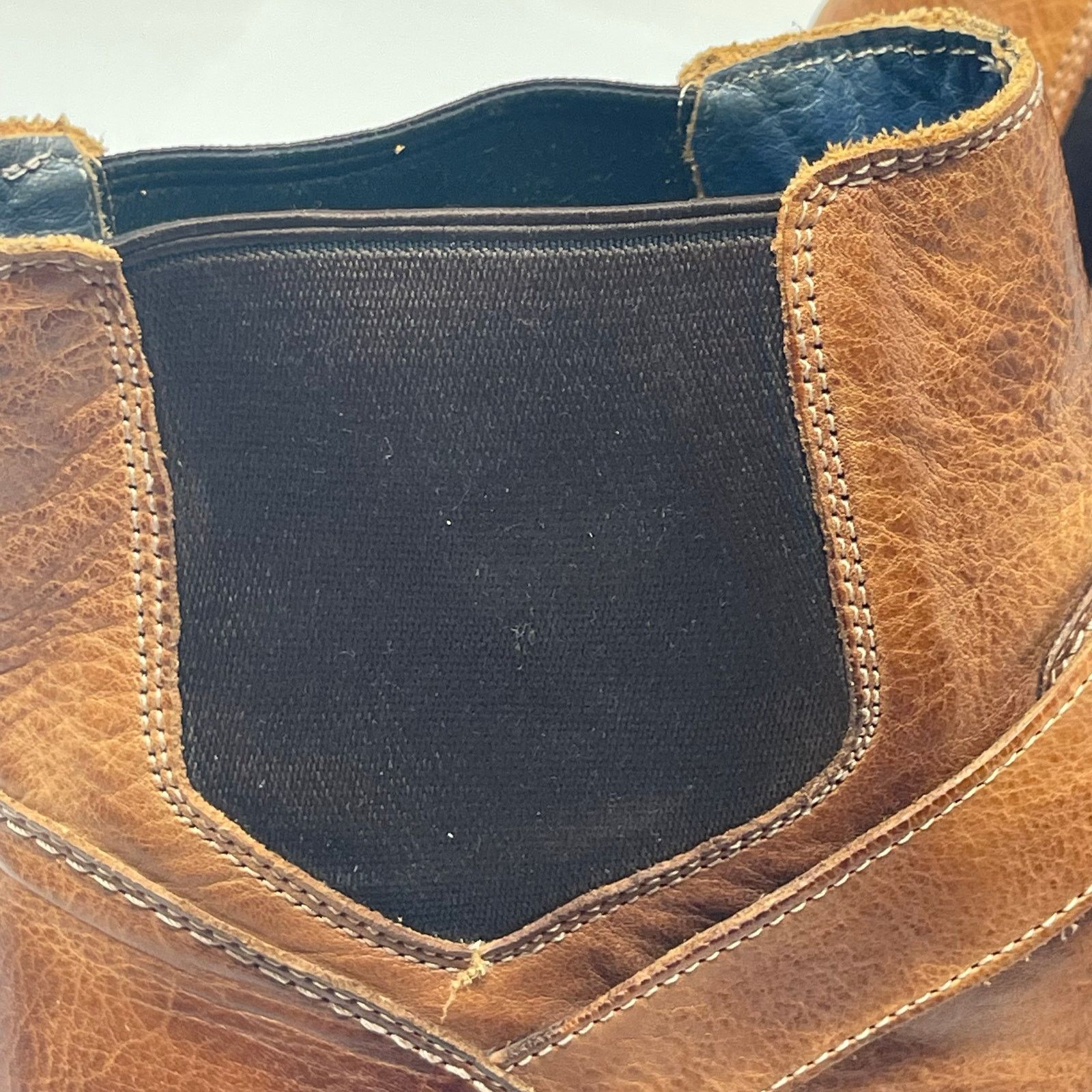Bed Stu Bed STU Michelangelo in Tan Rustic Chelsea Boots sz 13 Size US 13 / EU 46 - 4 Thumbnail