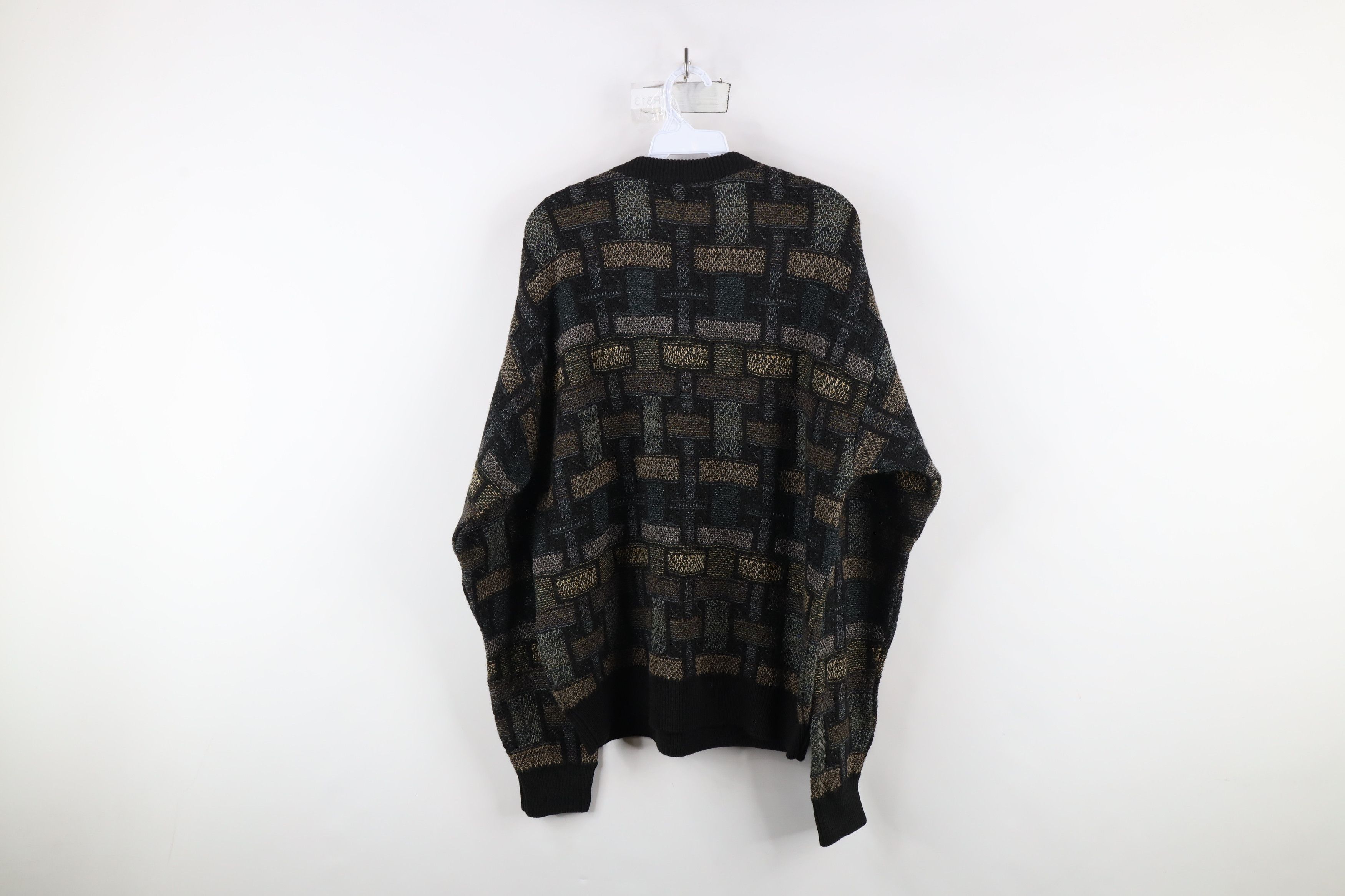 Vintage Vintage 90s Coogi Style Wool Blend Knit Crewneck Sweater Size US M / EU 48-50 / 2 - 6 Thumbnail