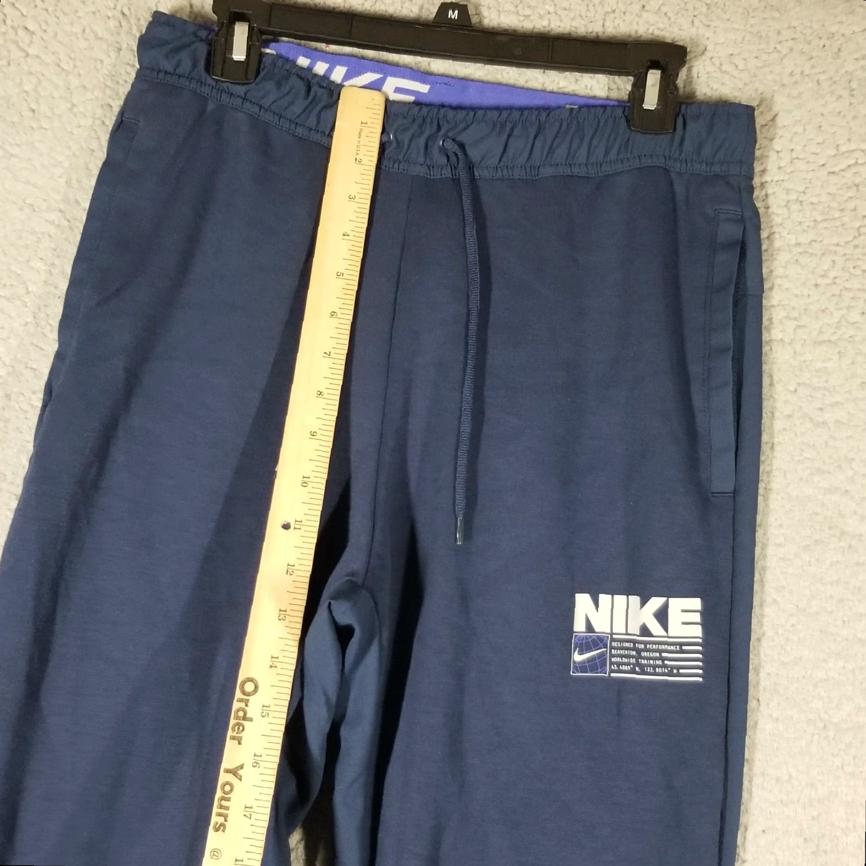Nike Nike Dri-FIT Tapered Pocket Training Pants Navy Blue CZ7125-410 Size S NWT Size US 29 - 6 Thumbnail