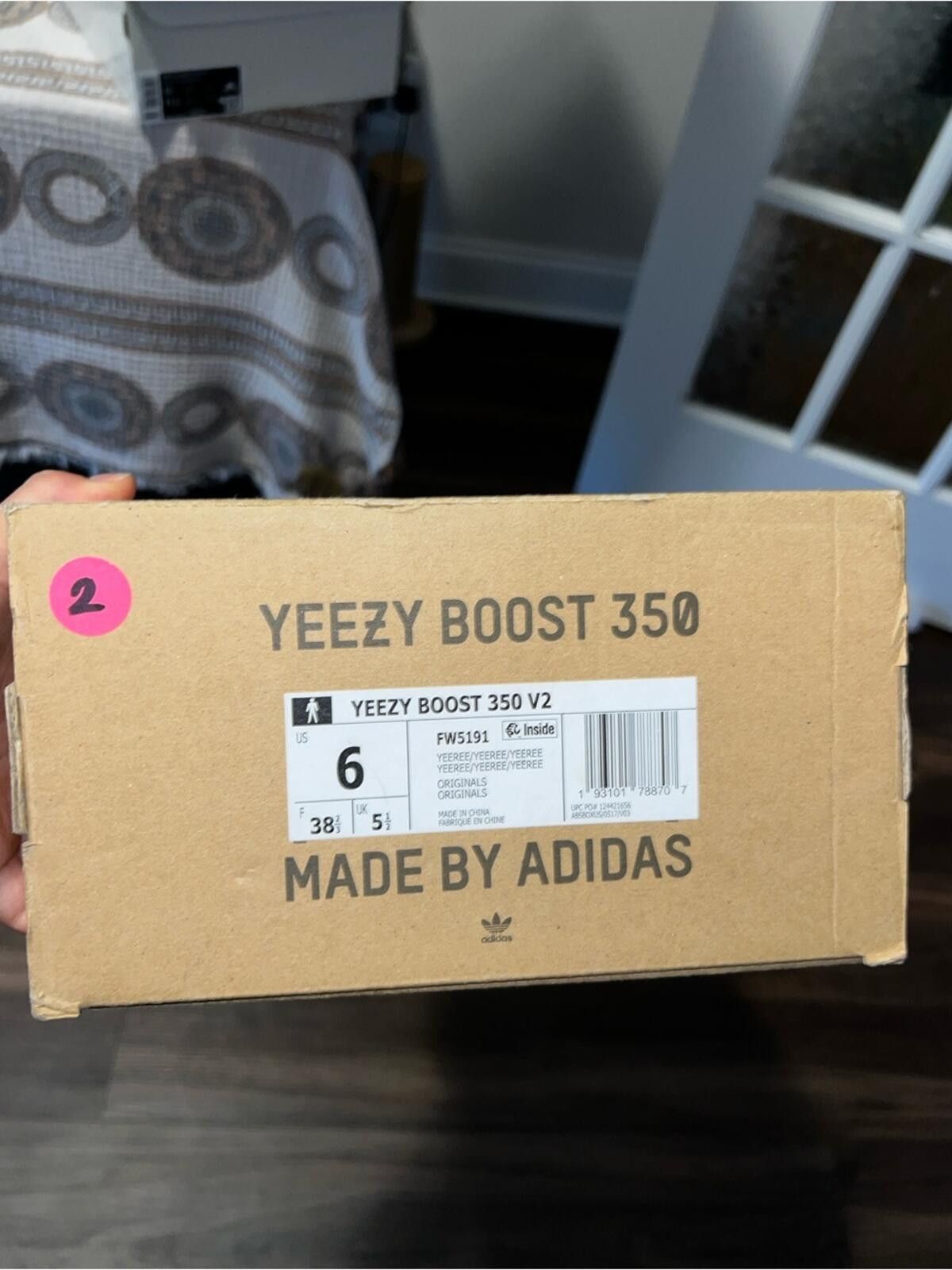 Yeezy Yeezy Yeezreel Boost 350 V2 Size 6 (non-reflective) Size US 6 / EU 39 - 5 Thumbnail