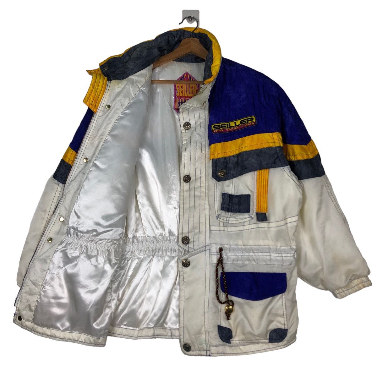 Japanese Brand 🔥Vintage Ski Jacket Seiller Japan Colour Full Issey Miyake Size US M / EU 48-50 / 2 - 9 Thumbnail