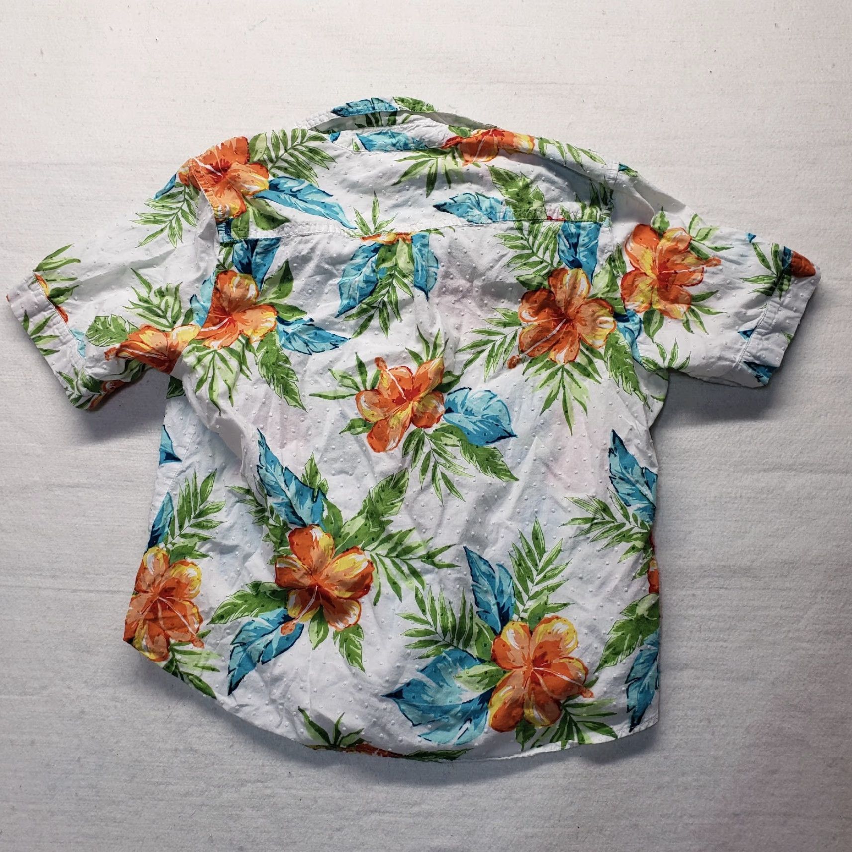 Vintage VINTAGE Cathy Daniels Tropical Floral Short Sleeve Button Shirt Women L Black Canvas Blouse 90s Theme Mens? Size L / US 10 / IT 46 - 5 Thumbnail