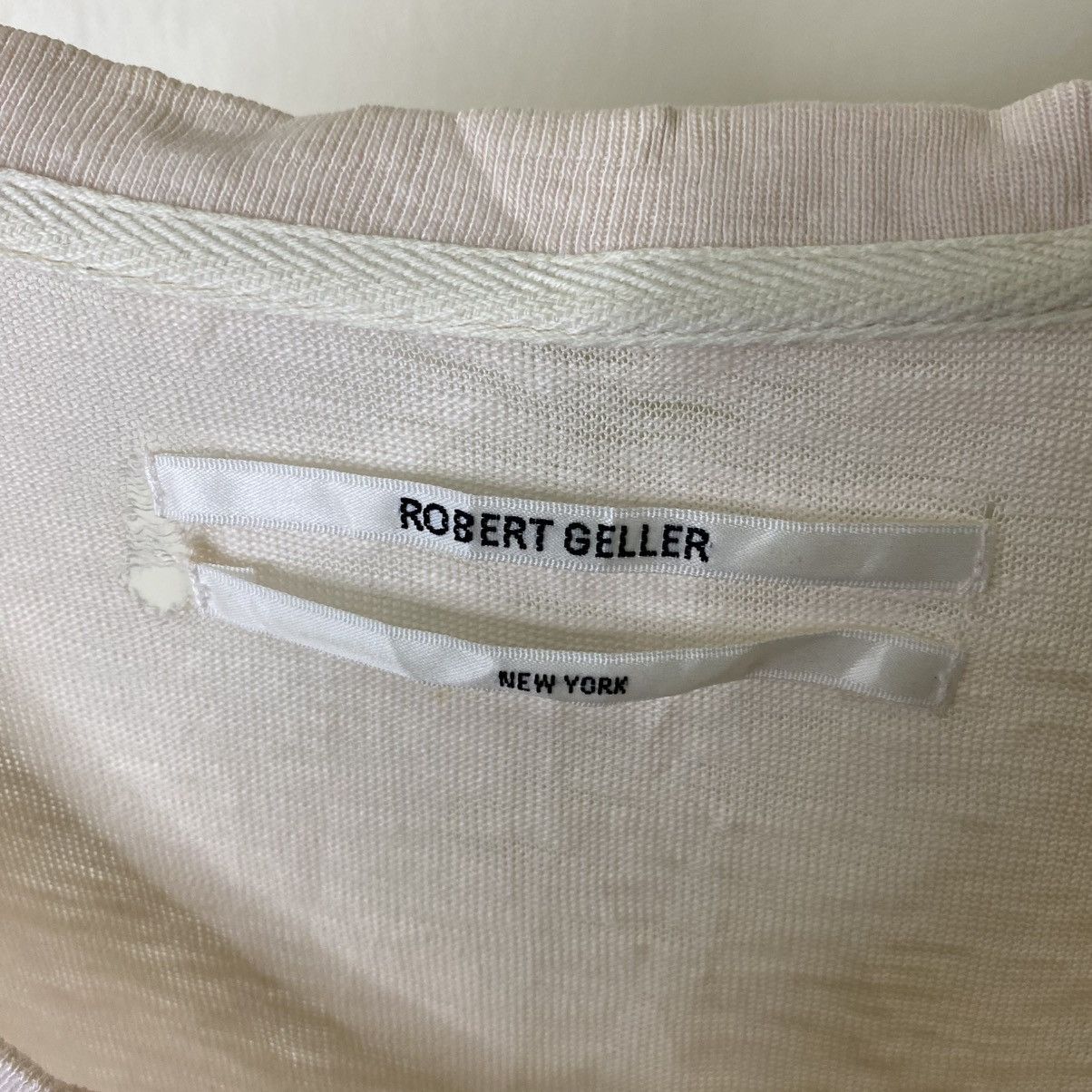 Robert Geller Pastel Pink Graphic T Shirt Size US M / EU 48-50 / 2 - 3 Thumbnail