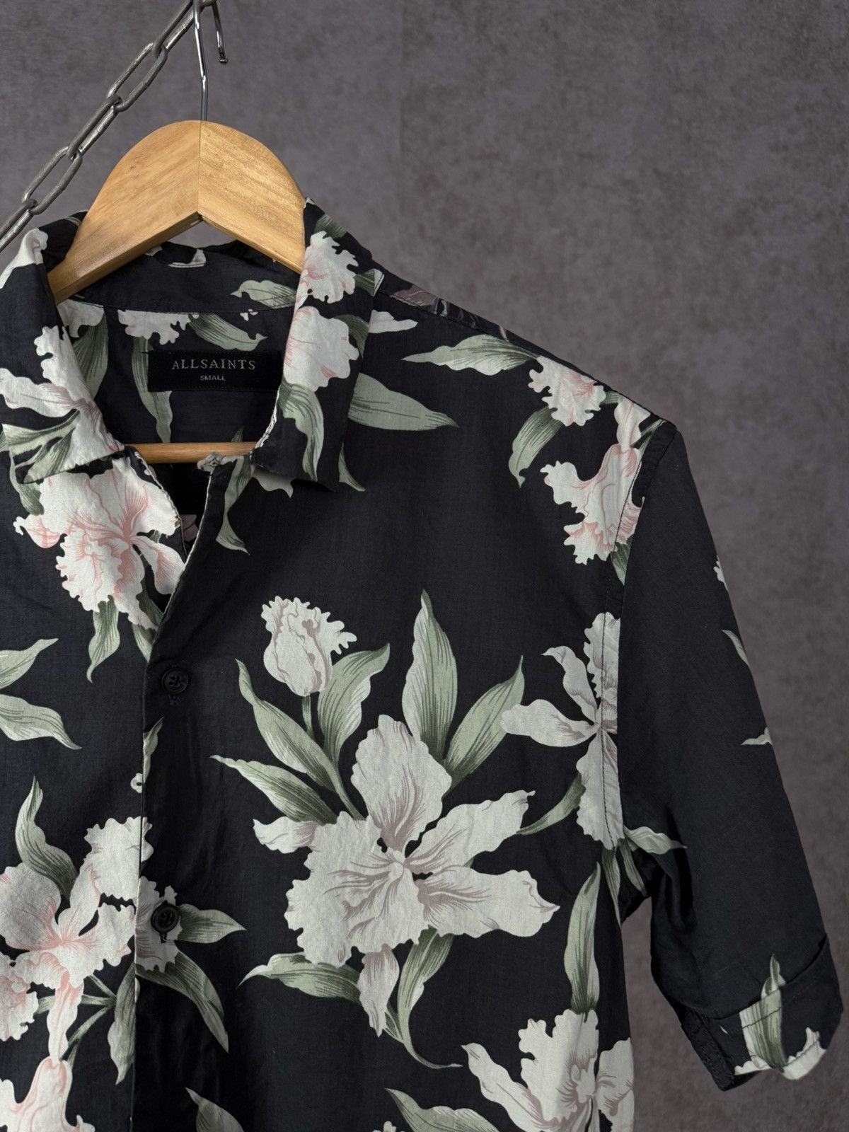 Allsaints Allsaints designer Hawaiian crazy shirt Size US S / EU 44-46 / 1 - 2 Thumbnail