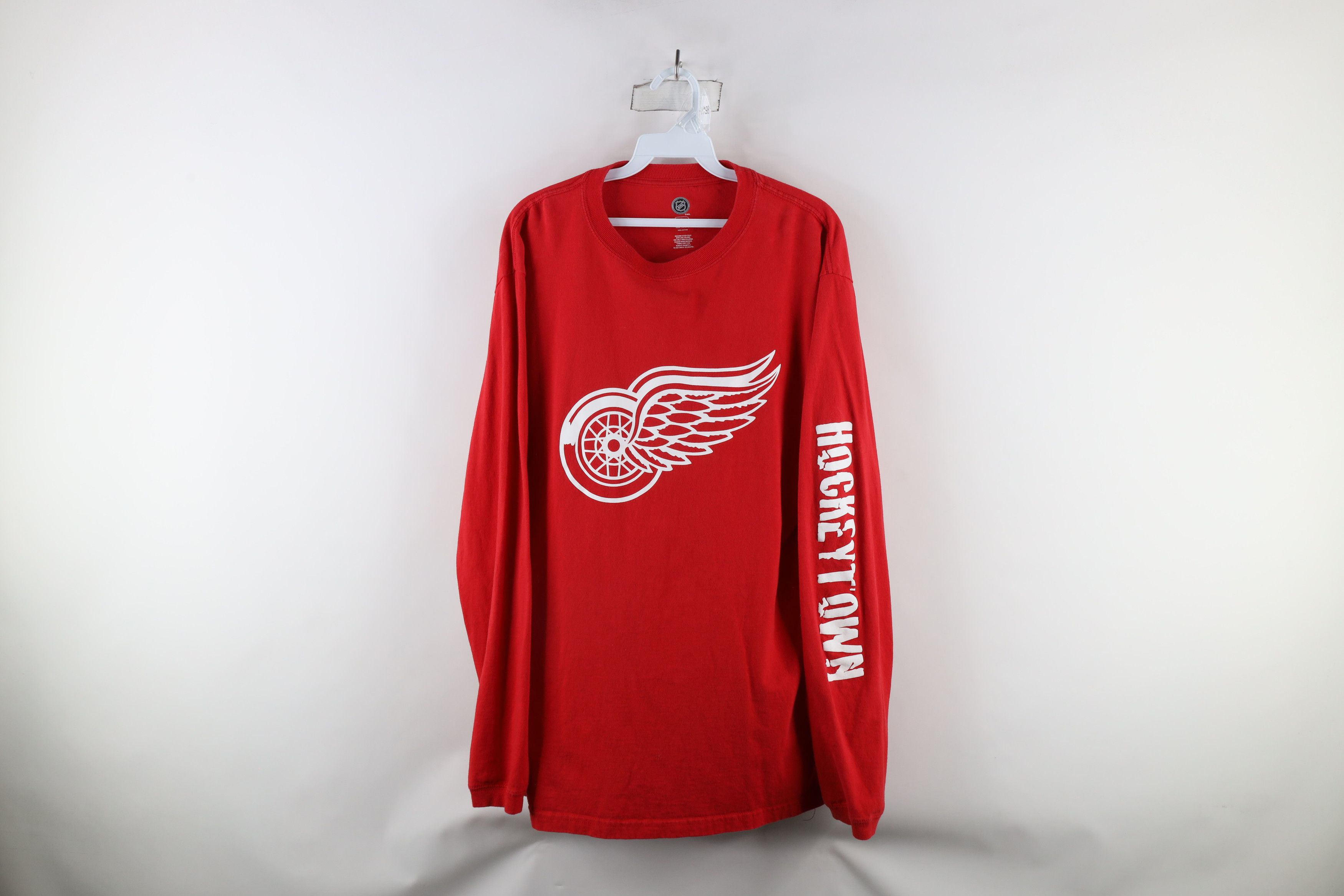 Vintage Vintage NHL Out Detroit Red Wings Hockey Long Sleeve T-Shirt Size US L / EU 52-54 / 3 - 1 Thumbnail
