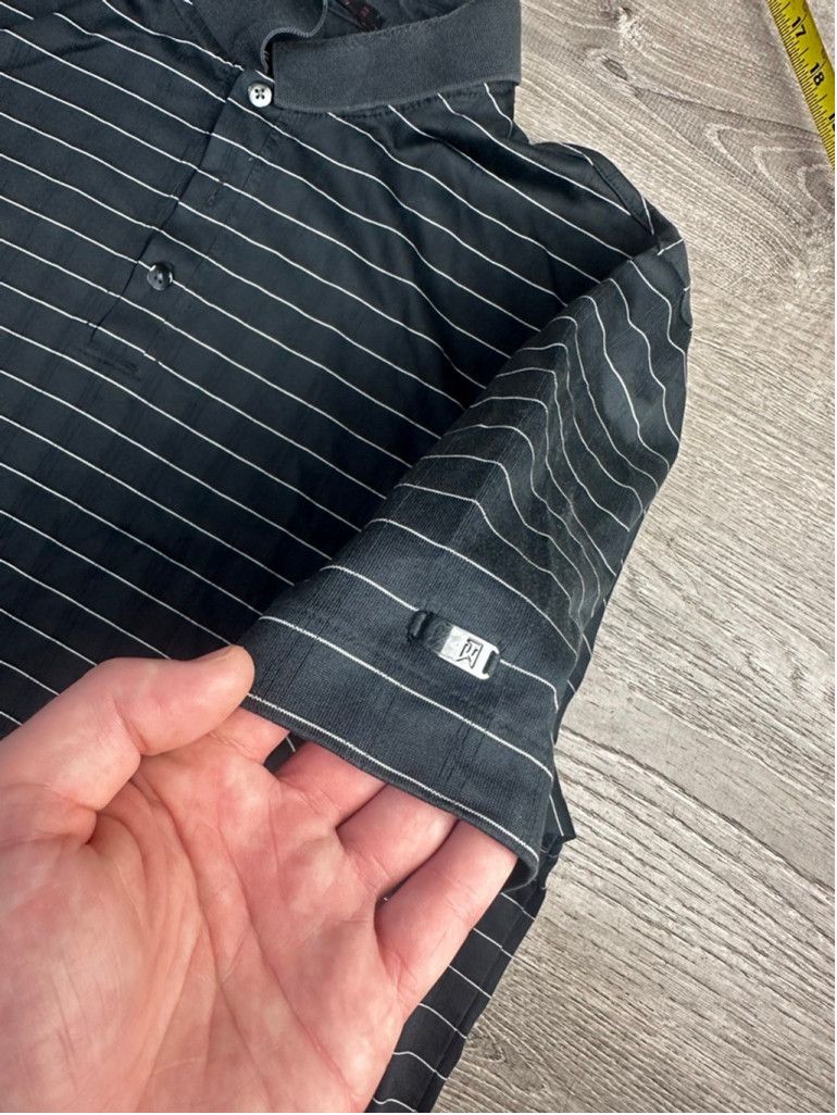 Nike Vintage Nike Tiger Woods Collection Polo Black/Gray Size XL Size US XL / EU 56 / 4 - 3 Thumbnail