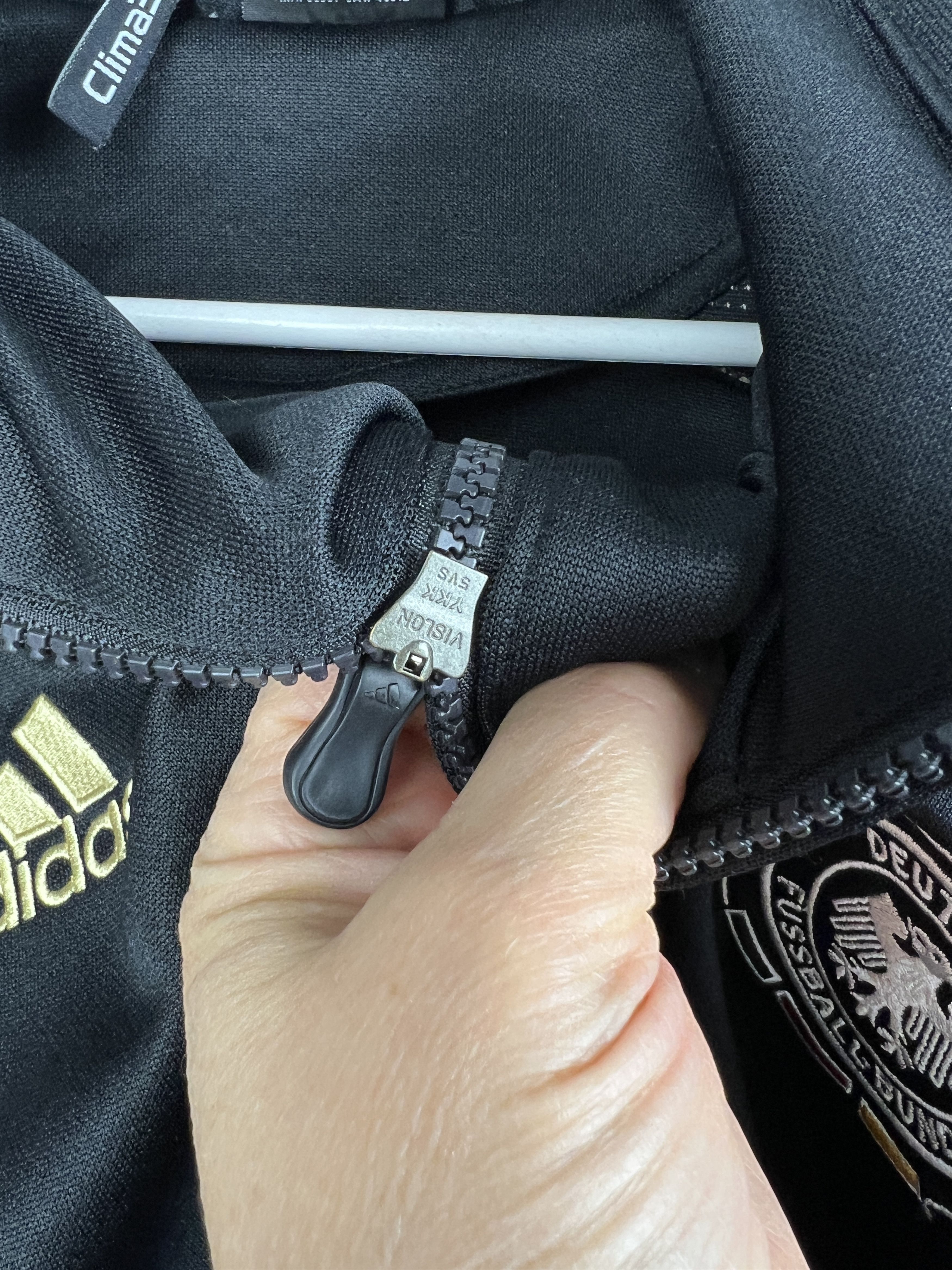 Adidas Vintage Germany Football Train Jacket Soccer Track Top Zip Size US M / EU 48-50 / 2 - 4 Thumbnail