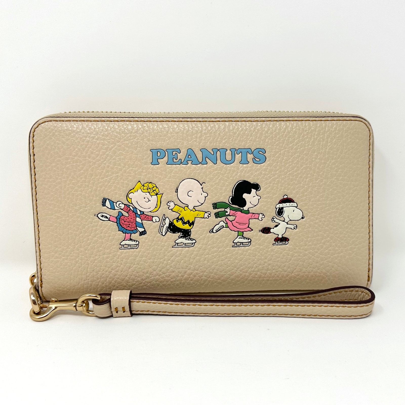 Coach Coach X Peanuts Long Zip Around Wallet Snoopy Leather CF219 Size ONE SIZE - 1 Thumbnail