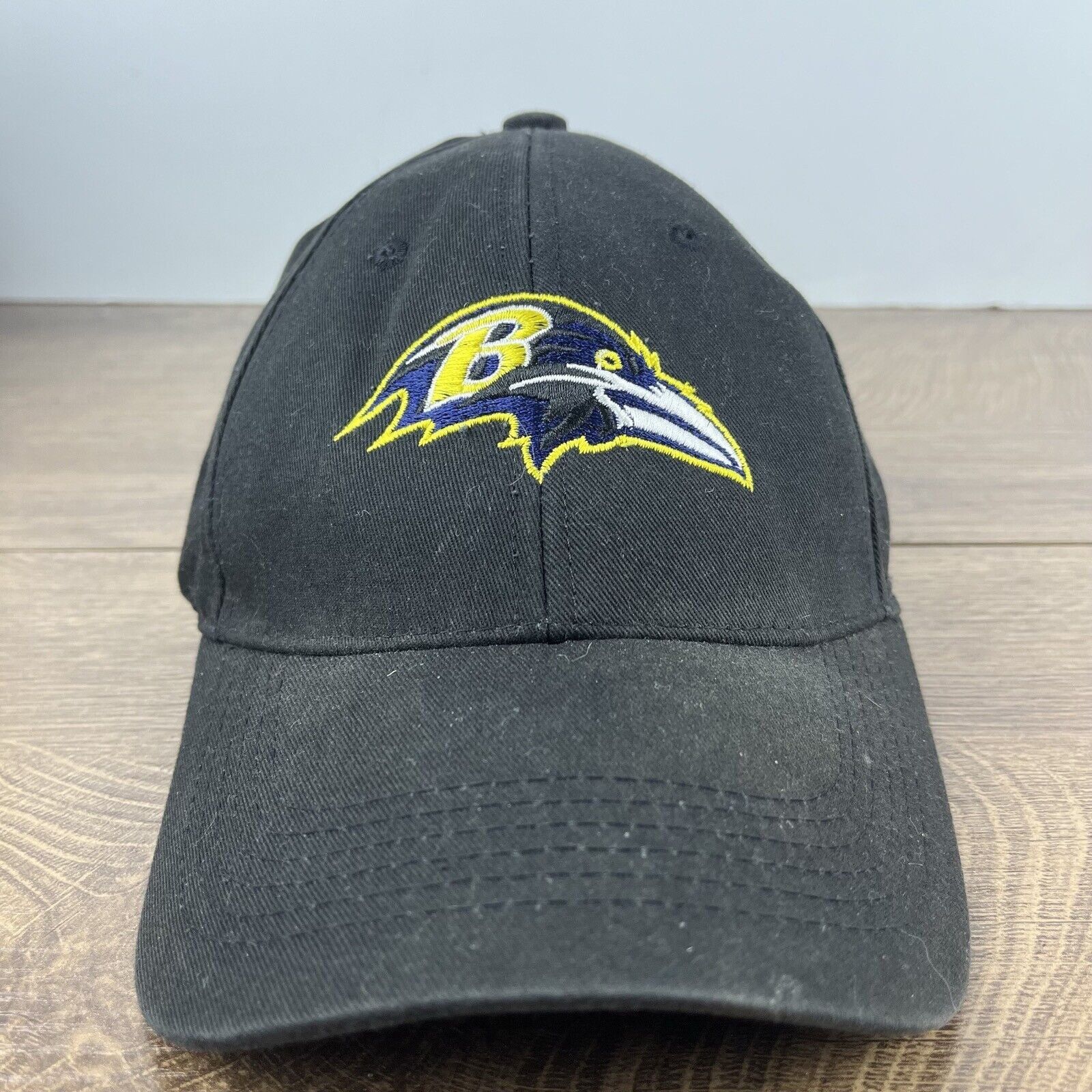 Reebok Baltimore Ravens Reebok Hat Black Cap Hat Ravens Adjustable Size ONE SIZE - 3 Thumbnail