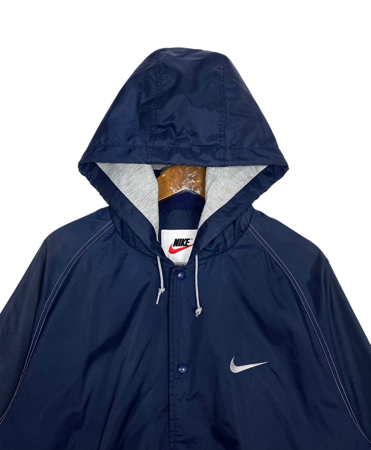 Nike Rare‼️ Vintage Nike Hoodie Embroidery Spellout Size US M / EU 48-50 / 2 - 6 Thumbnail