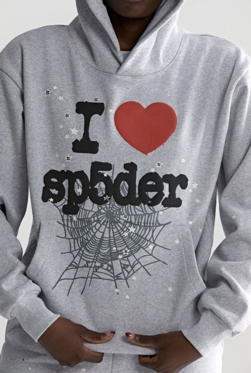 Spider SP5DER Heart Souvenir Hoodie | Grailed