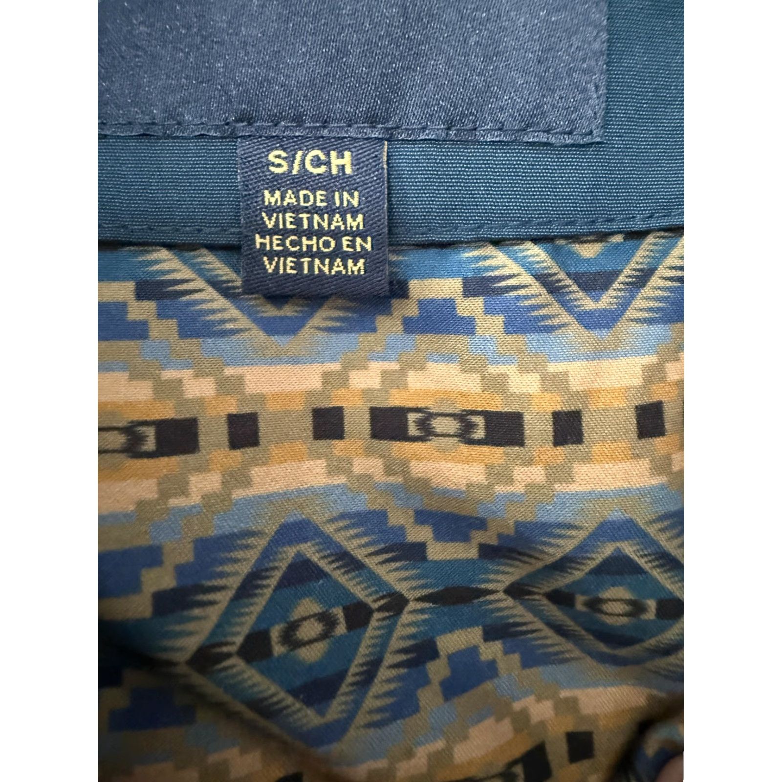 Pendleton Pendleton Coat Womens S Blue Hooded Softshell Parka Southwestern Chore Casual Travel Mid-Length Long Sleeve Zip Size S / US 4 / IT 40 - 3 Thumbnail