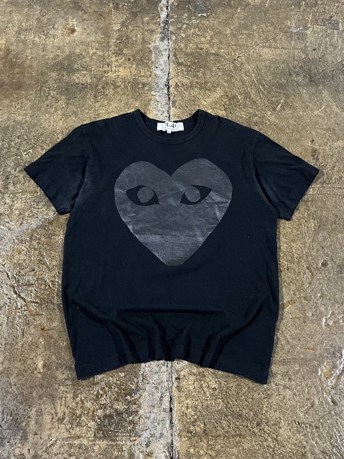 Comme des Garcons Crazy Comme Des Garçons CDG Play Heart Streetwear Tee Shirt Size US L / EU 52-54 / 3 - 1 Thumbnail