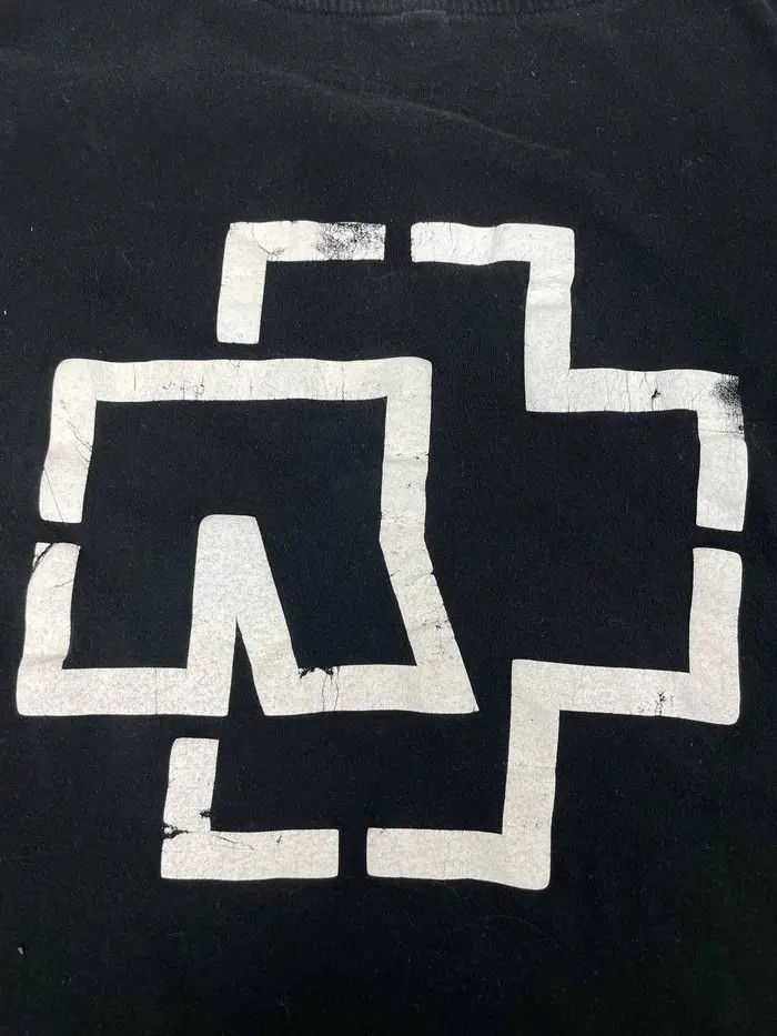 Vintage Vintage Rammstein T-Shirt Metal Rock Band Y2K Size US XXL / EU 58 / 5 - 9 Thumbnail