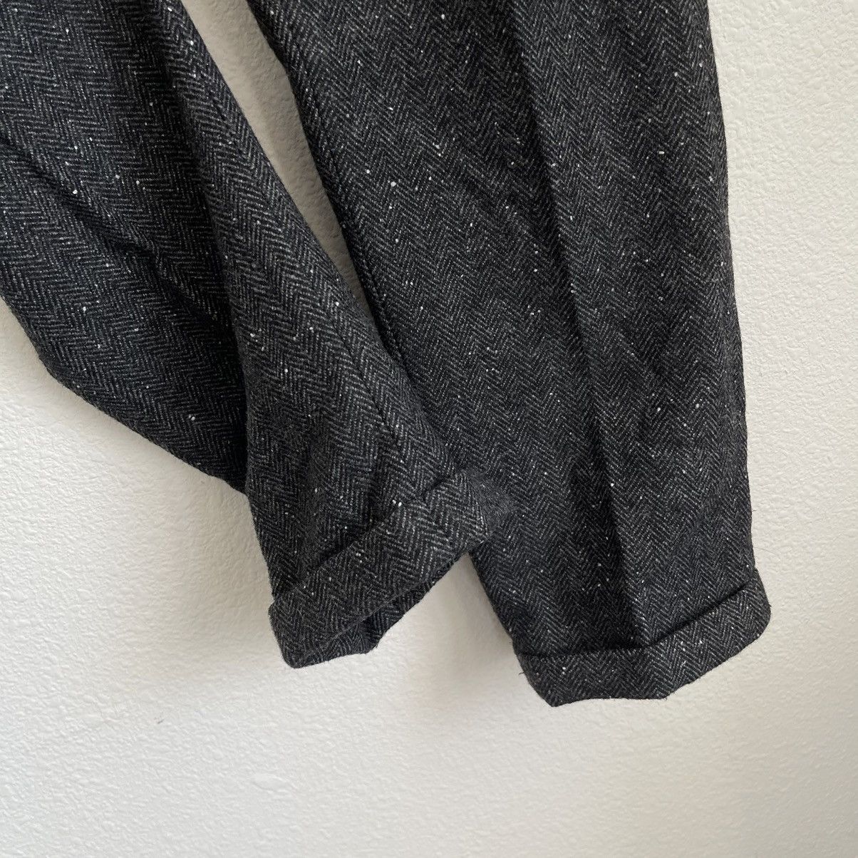 Scotch & Soda Scotch and Soda Blake Speckeld Wool Cuffed Trouser Pants Size US 30 / EU 46 - 4 Thumbnail