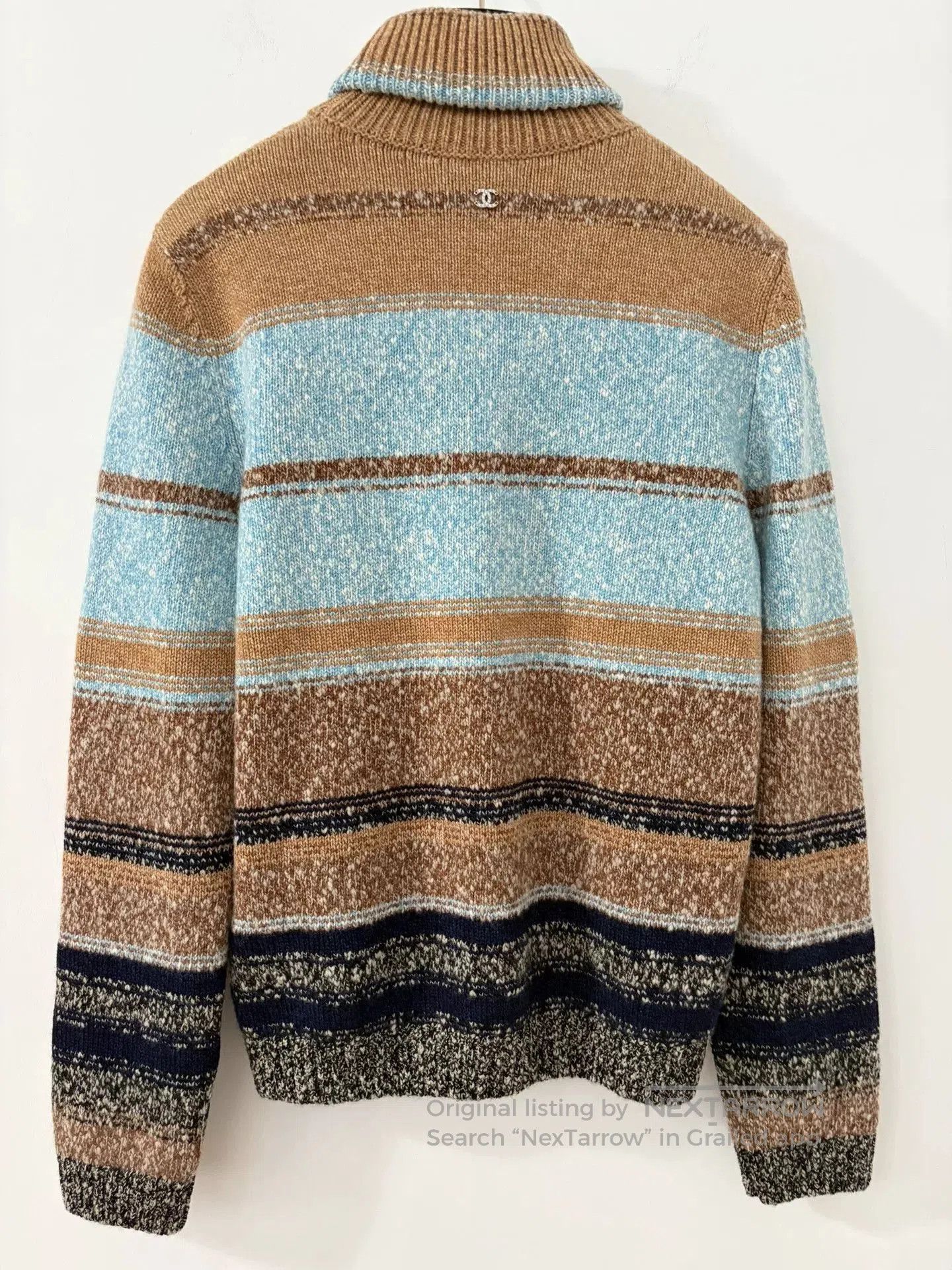 Chanel Chanel 24N Ski Card Striped Sweater. Size US XS / EU 42 / 0 - 3 Thumbnail