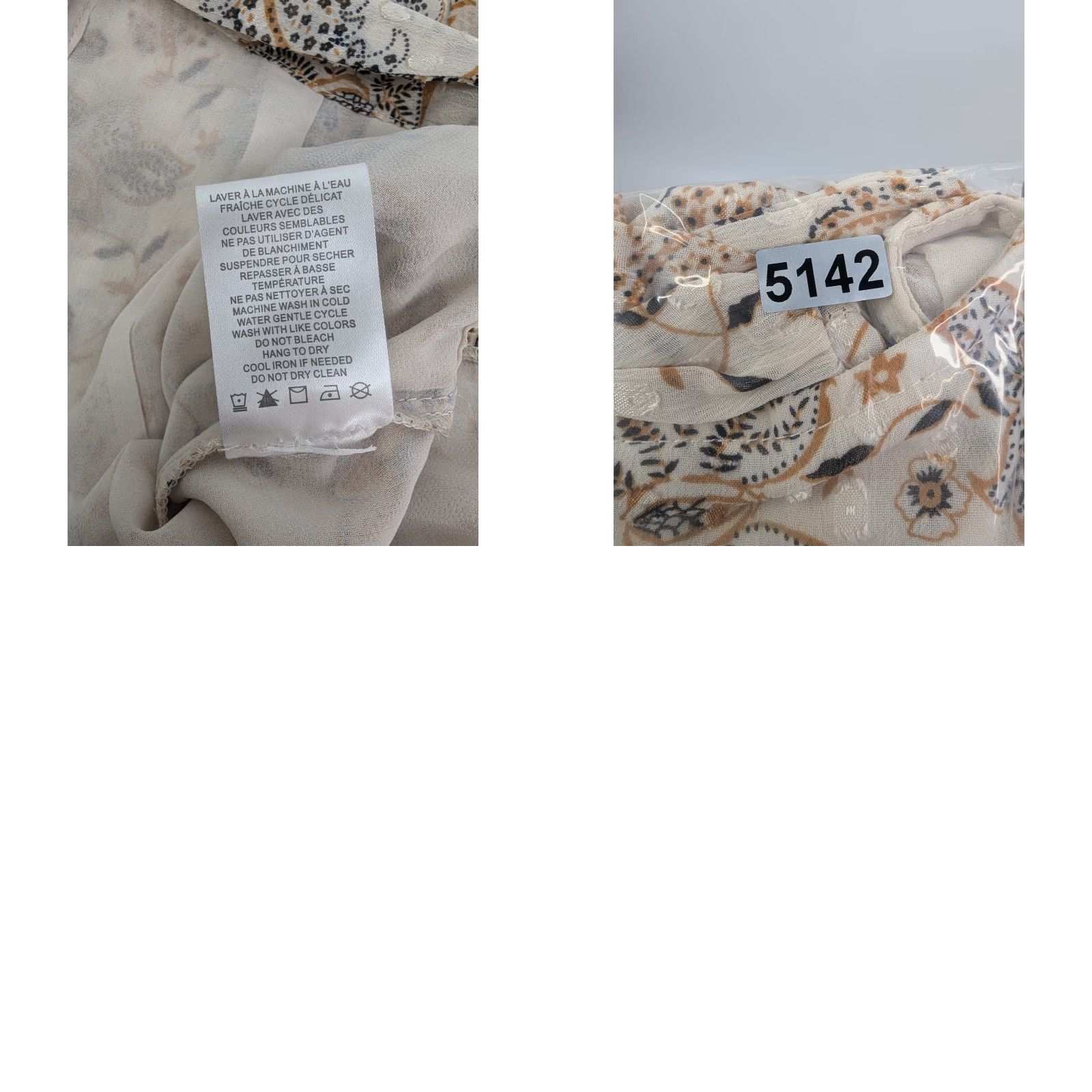 Joie **Joie Ivory Lined Long Sleeve Tie Front V-Neck Flared Blouse XS** User: **Joie Ivory Lined Long Sleeve Tie Front Flared Blouse XS** Size XS / US 0-2 / IT 36-38 - 8 Thumbnail