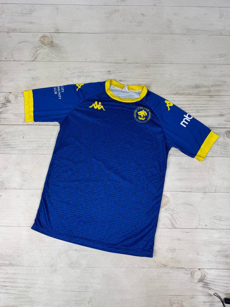 Kappa Kappa Chester FC 2021 2022 Training Shirt Soccer Jersey Size US M / EU 48-50 / 2 - 1 Thumbnail