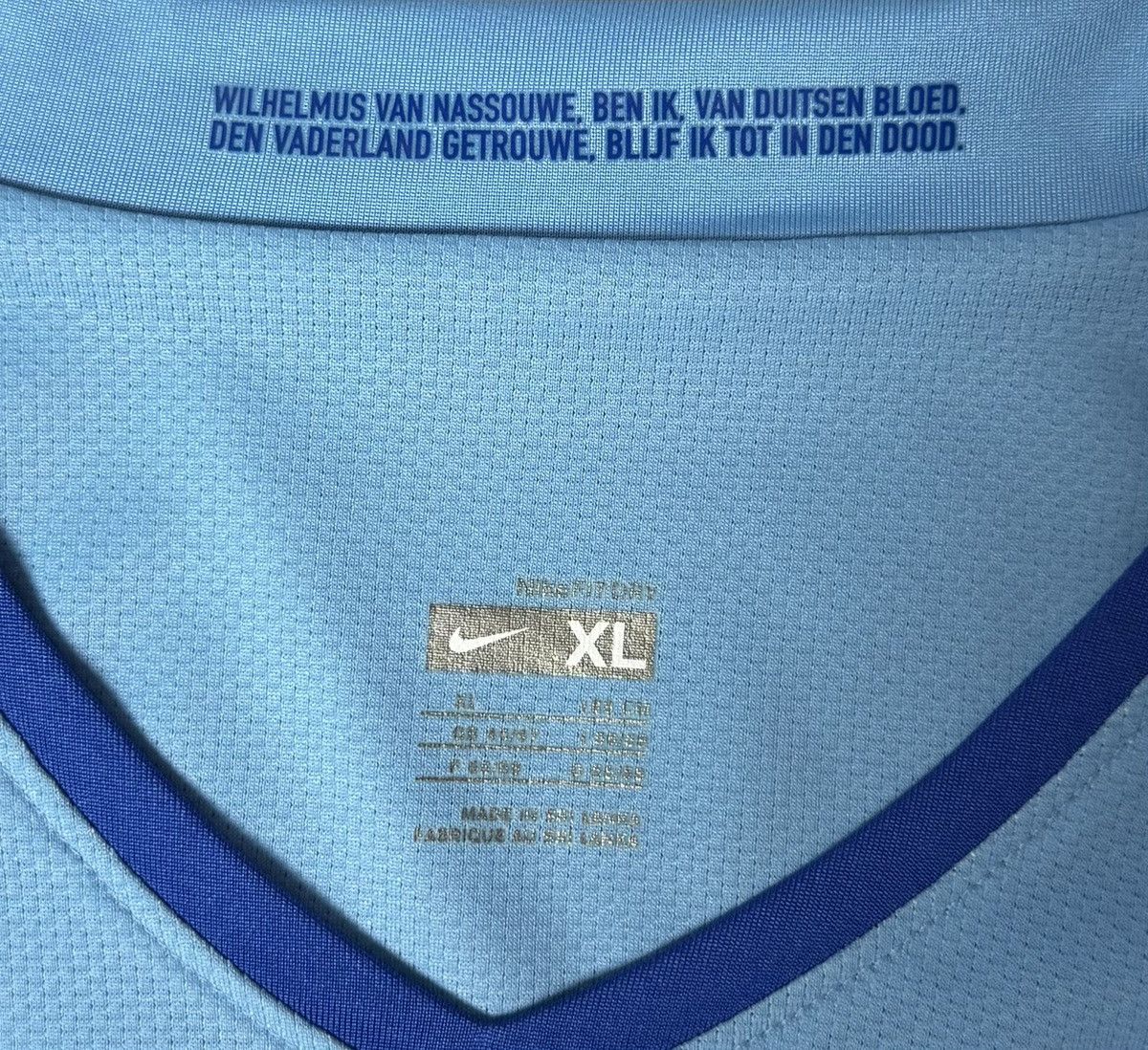 Nike Netherlands 2008 2009 Away Football Shirt Soccer Jersey Nike Size US XL / EU 56 / 4 - 12 Thumbnail