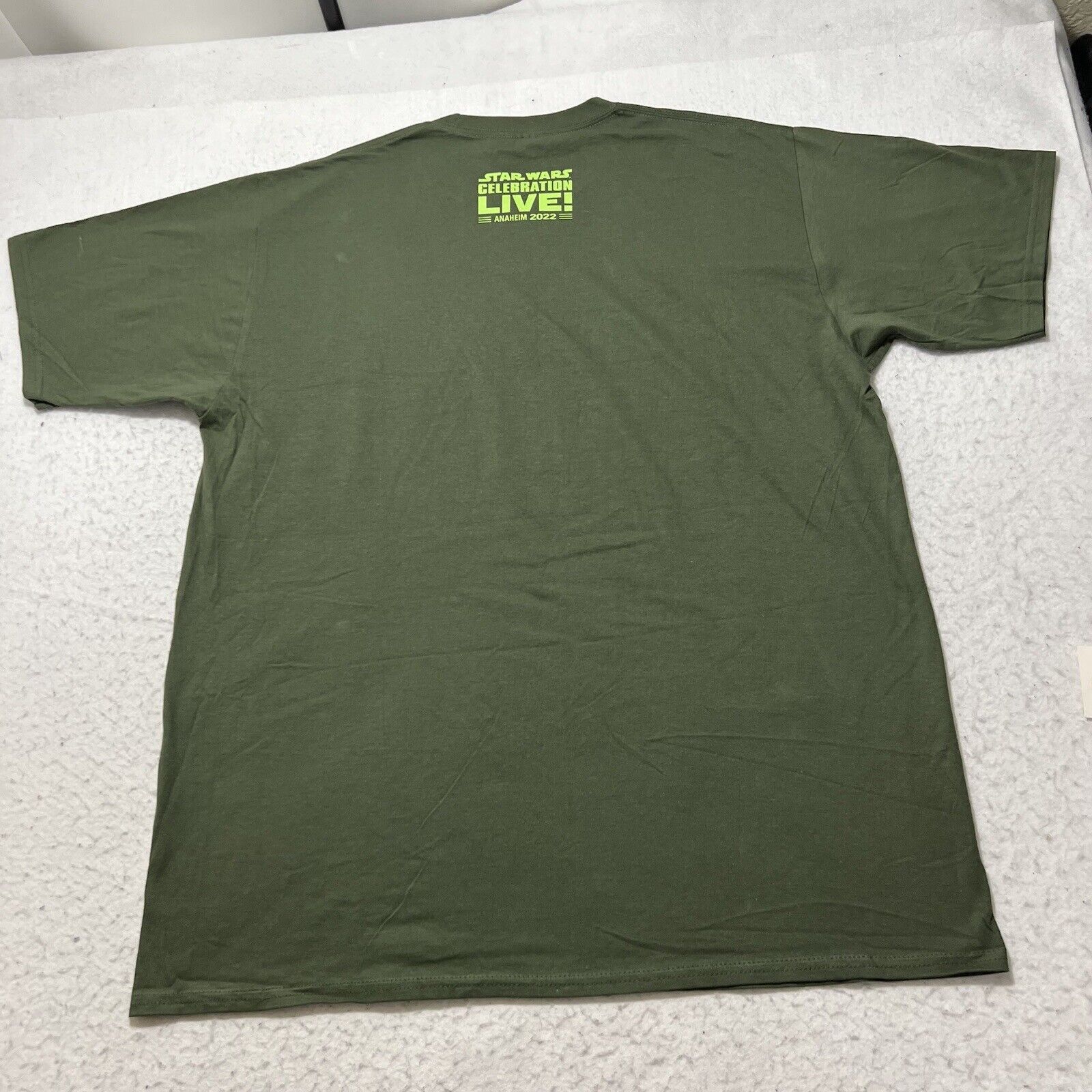 Star Wars Star Wars Celebration Live 2022 XL Short Sleeve Graphic Tee Size US XL / EU 56 / 4 - 9 Thumbnail