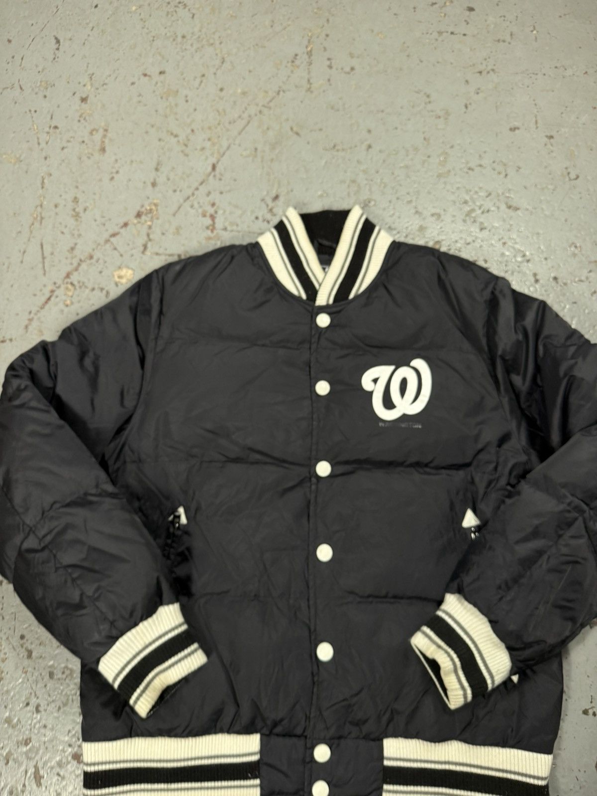 MLB Washington Nationals Mlb Puffer Jacket Size US XL / EU 56 / 4 - 2 Thumbnail