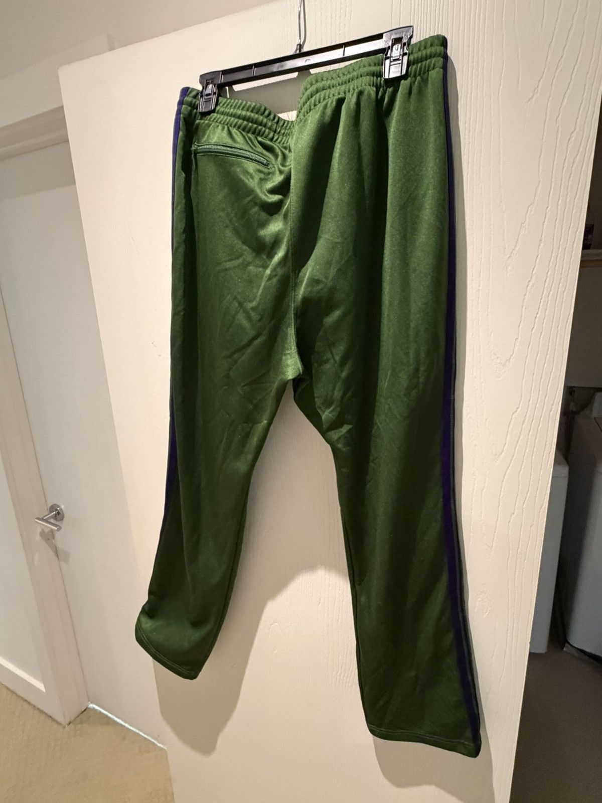 Needles Needles Green Drawstring Track pants Size US 38 / EU 54 - 3 Thumbnail