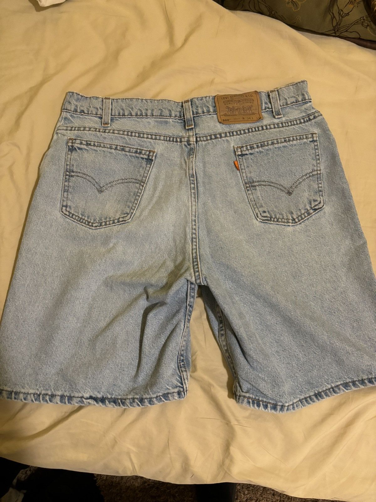 Levi's × Levi's Vintage Clothing × Vintage VINTAGE ORANGE TAB JORTS Size US 34 / EU 50 - 2 Thumbnail