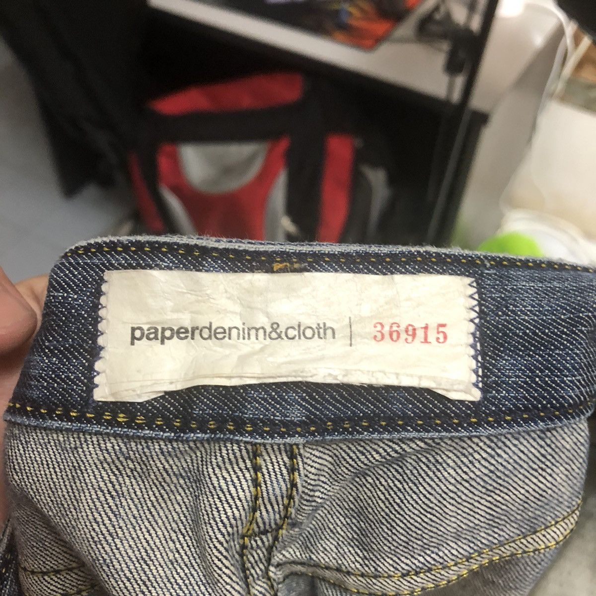 Paper Denim & Cloth DL Paper Denim & Cloth Blue Denim Pants #C256 Size US 27 - 19 Thumbnail