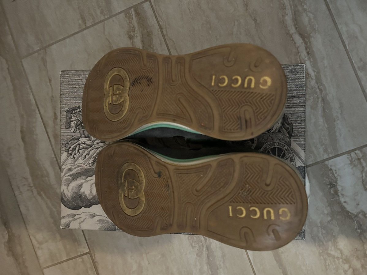 Gucci Gucci Ultrapace Green Tejus Printed Sneakers Size US 7 / EU 40 - 8 Thumbnail
