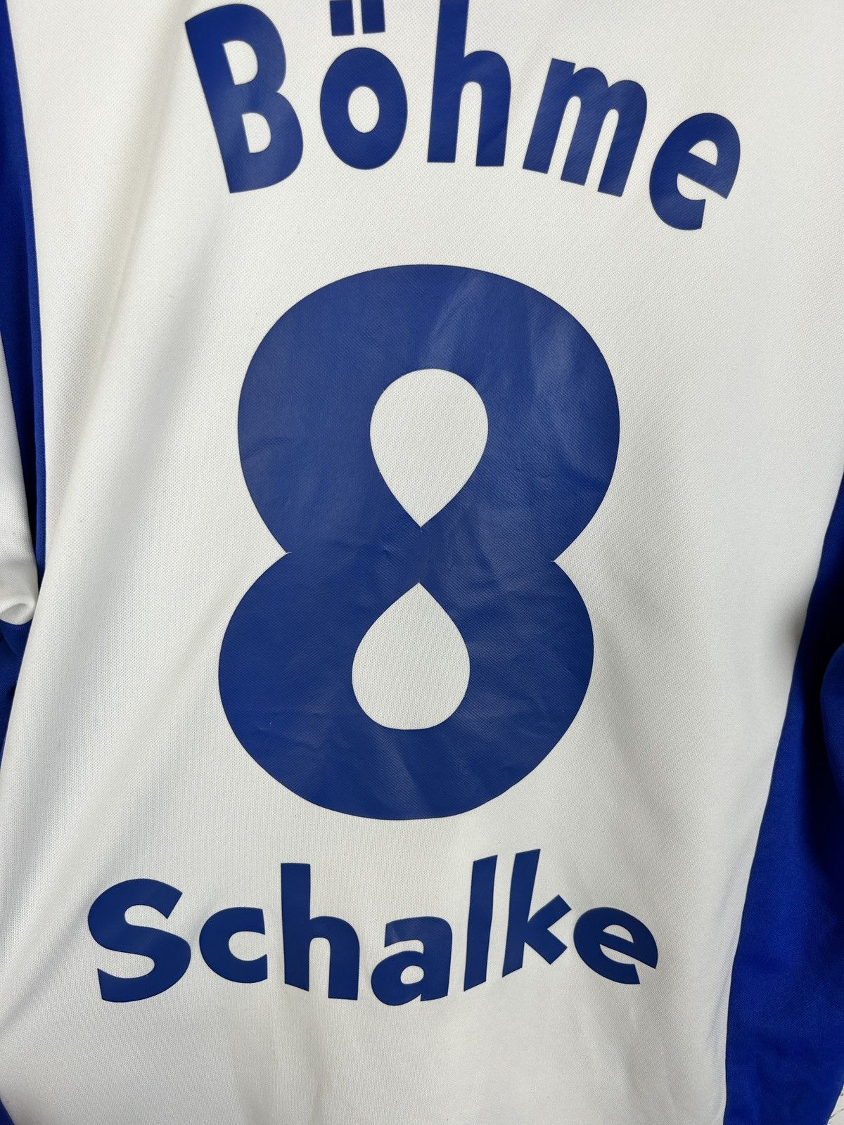Adidas 00s Adidas Schalke 04 #8 Bohme 2001/02 Third Kit Jersey ~L Size US L / EU 52-54 / 3 - 2 Thumbnail