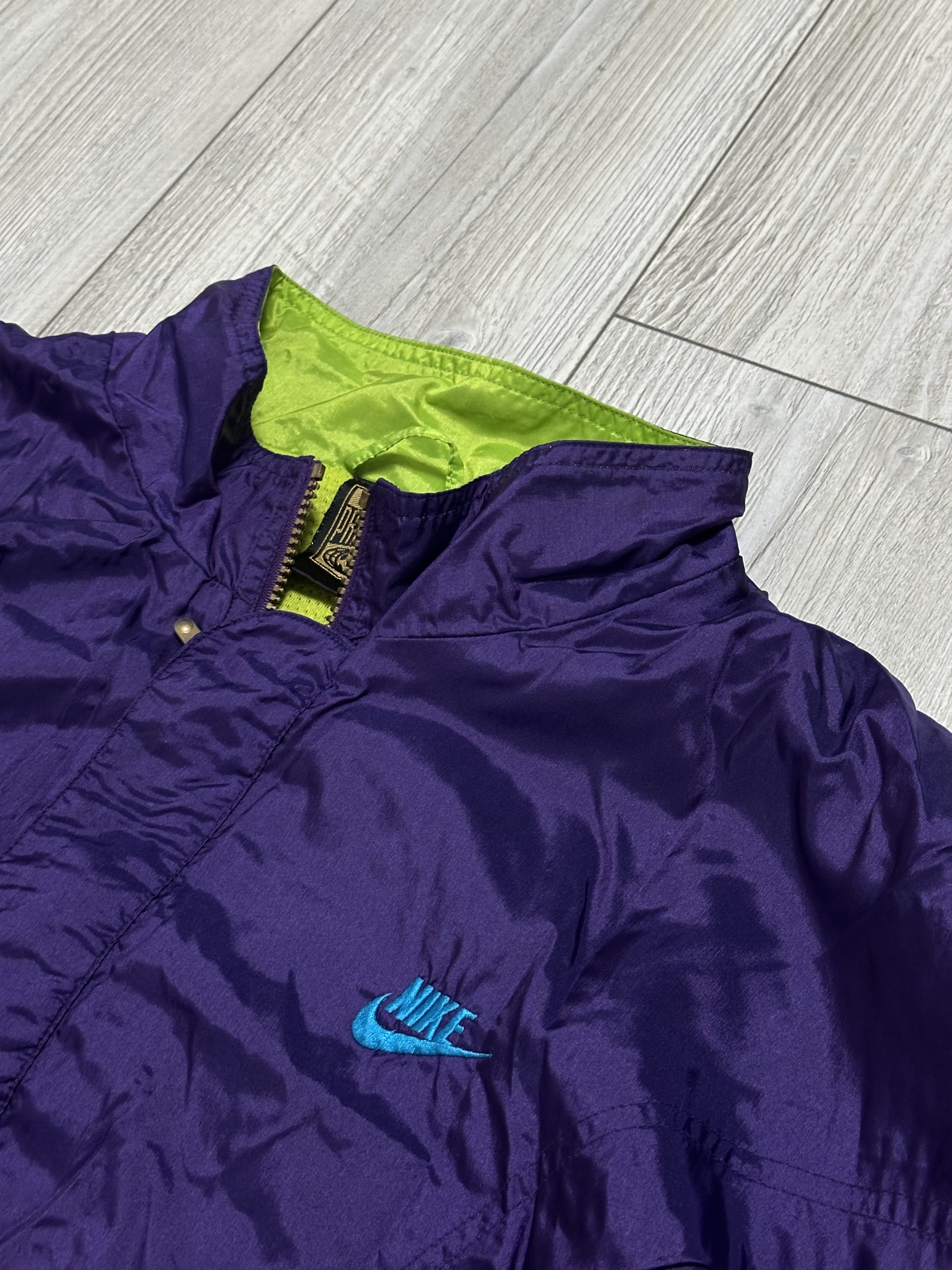 Nike Nike Vintage 90s Premier League Football Windbreaker Jacket Size US XL / EU 56 / 4 - 3 Thumbnail