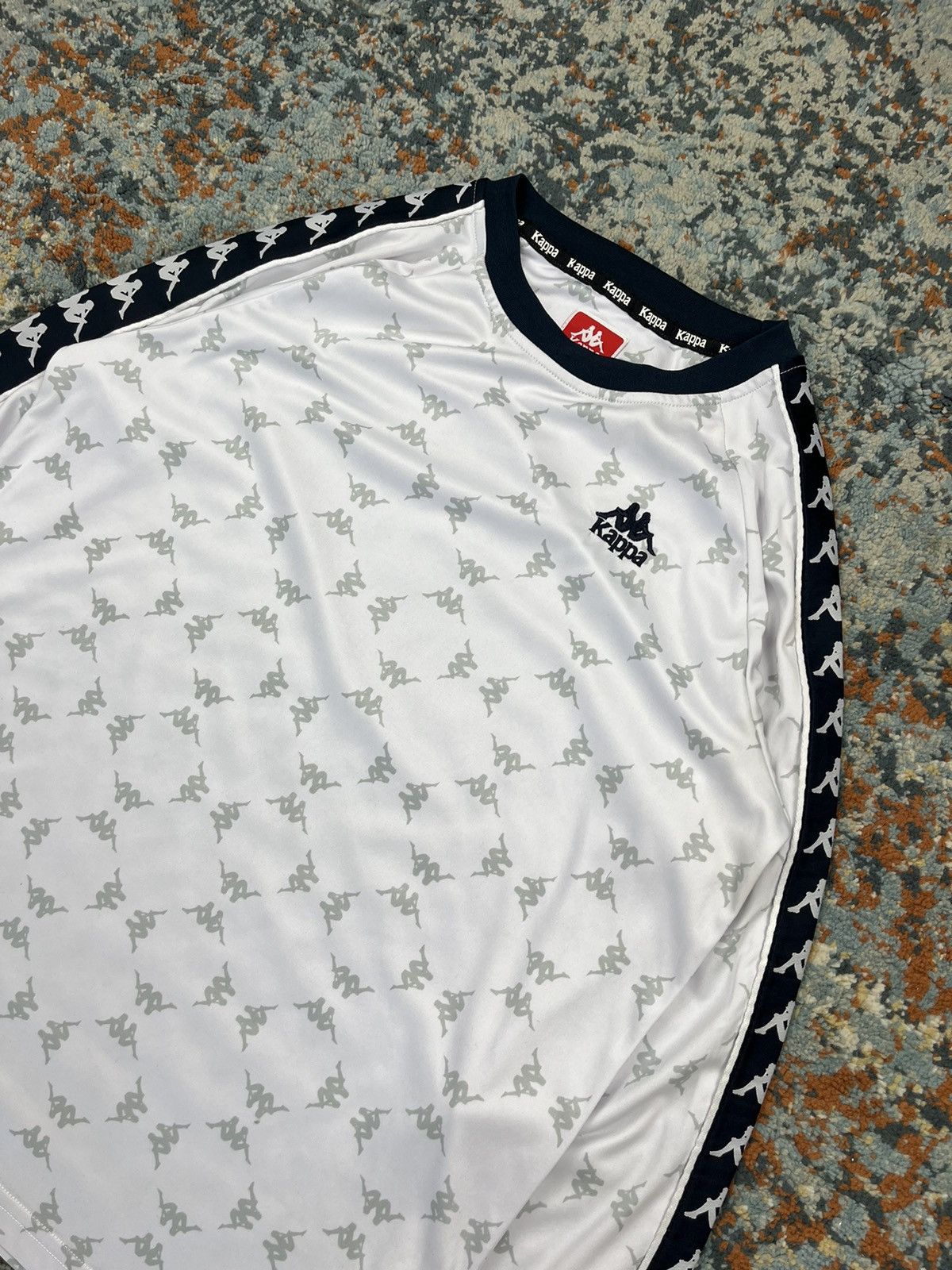 Kappa × Vintage Vintage y2k Kappa long sleeve jersey tee Tommy Cash Size US M / EU 48-50 / 2 - 3 Thumbnail