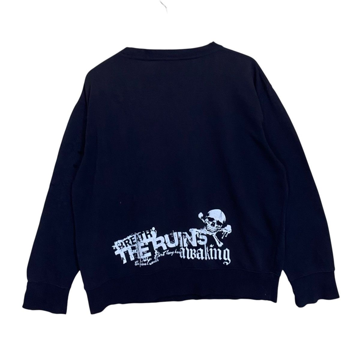 If Six Was Nine × Japanese Brand × Vintage The Run A Making Liverpool Black Edge Crewneck Sweatshirt Size US L / EU 52-54 / 3 - 8 Thumbnail