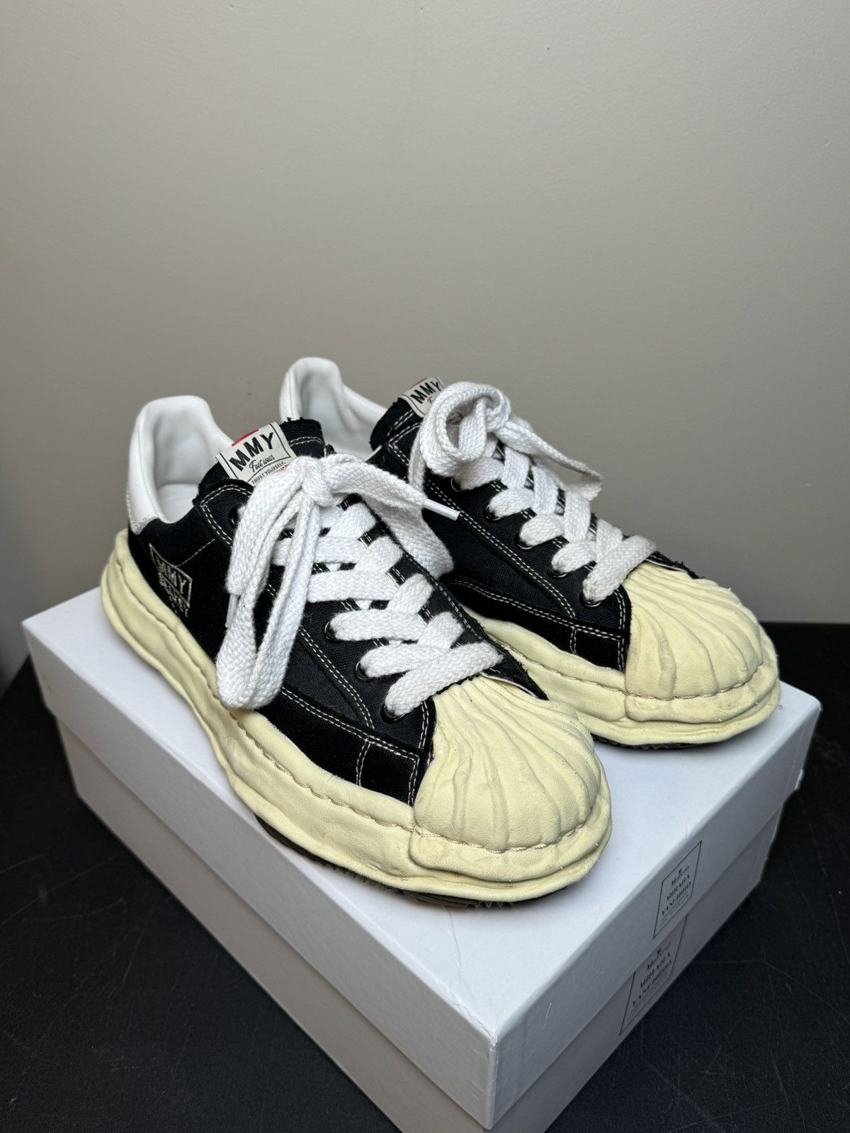 Maison MIHARA YASUHIRO Maison MIHARA YASUHIRO Blakey sneakers Size US 11 / EU 44 - 3 Thumbnail
