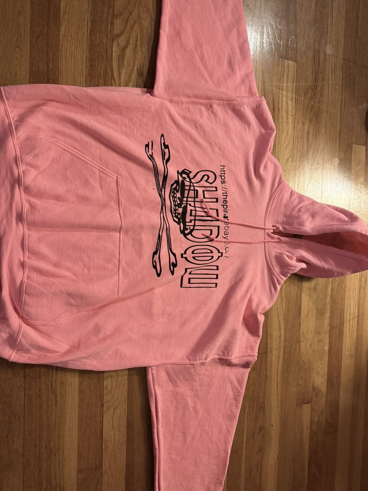 Band Tees 1 of 5 SHADOW WIZARD MONEY GANG PINK HOODIE BY LOUKA TESSIER Size US XXL / EU 58 / 5 - 10 Thumbnail