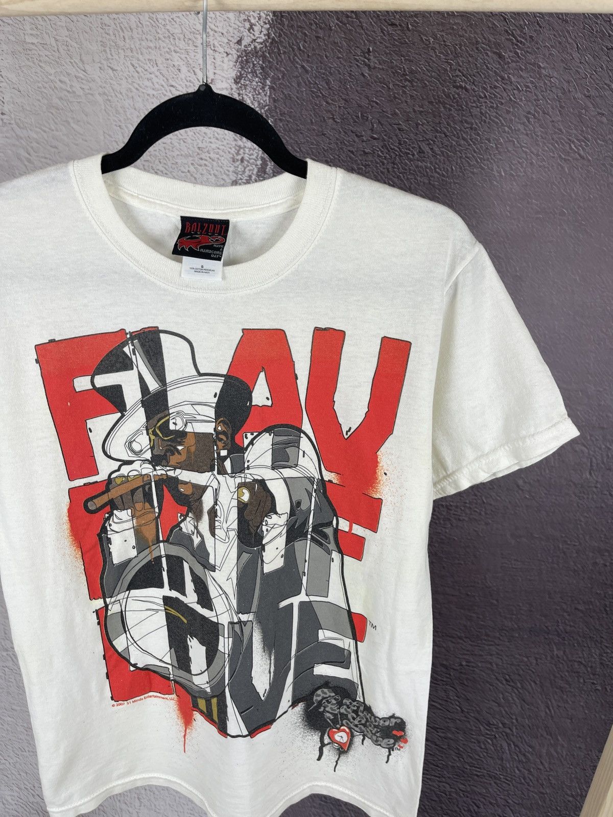 Rap Tees × Vintage 2007 BALZOUT Flavor Of Love Promo Vintage Rare Mens sz S tee Size US S / EU 44-46 / 1 - 4 Thumbnail
