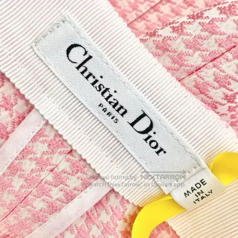 Dior Dior Pink thousand-bird mesh shorts Size 24" / US 00 / IT 34 - 4 Thumbnail