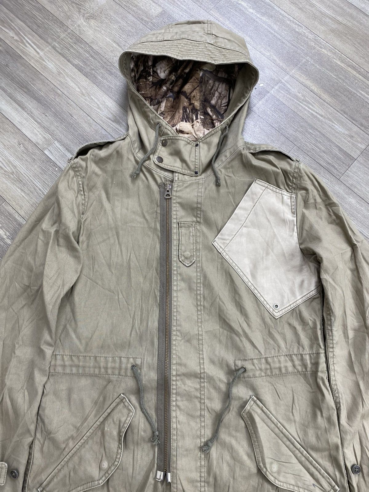 Issey Miyake 🇯🇵Vintage Issey Miyake Tete Homme Military Trench Coat Jacket Size US M / EU 48-50 / 2 - 3 Thumbnail