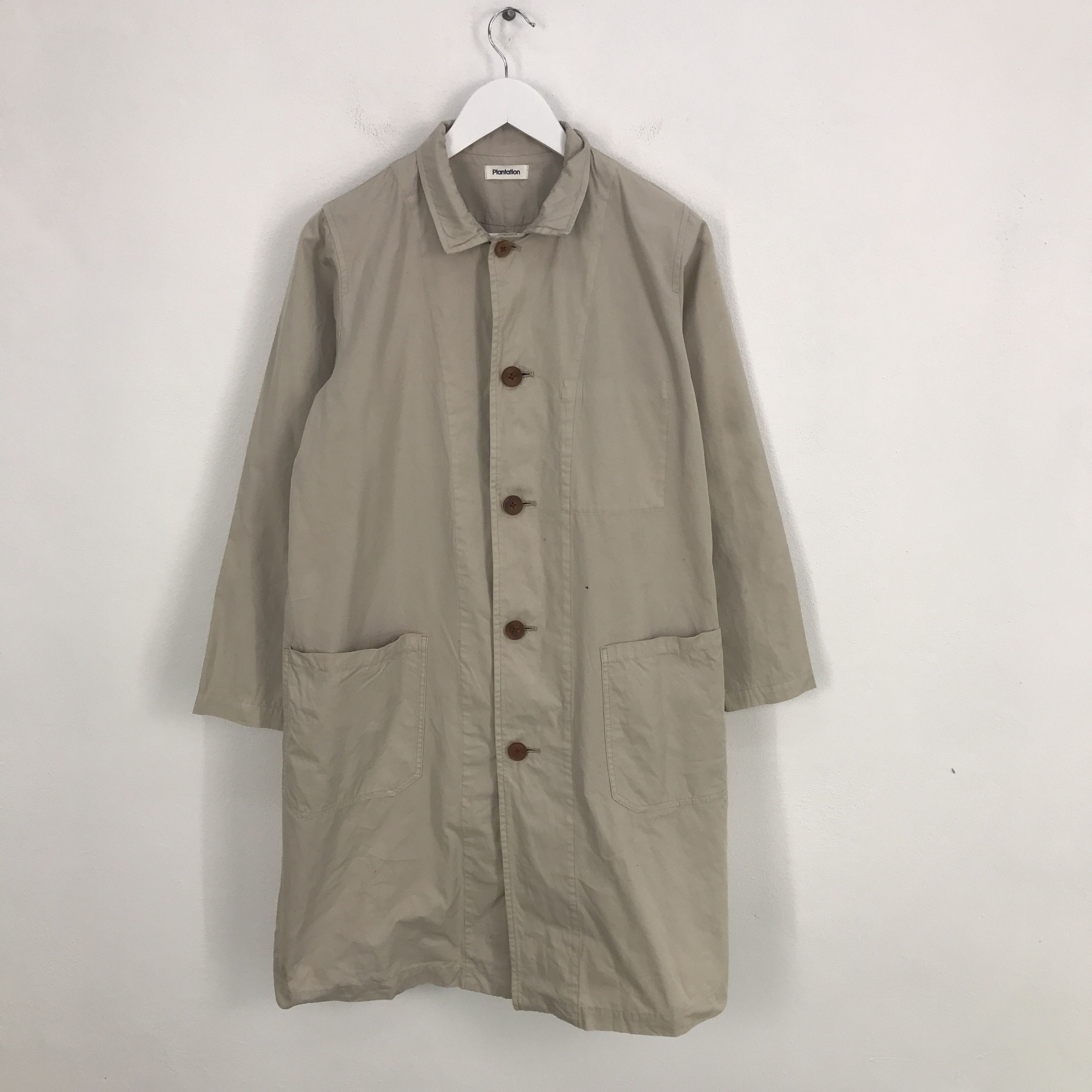 Rare Plantation by Issey Miyake Button Up Long Jacket