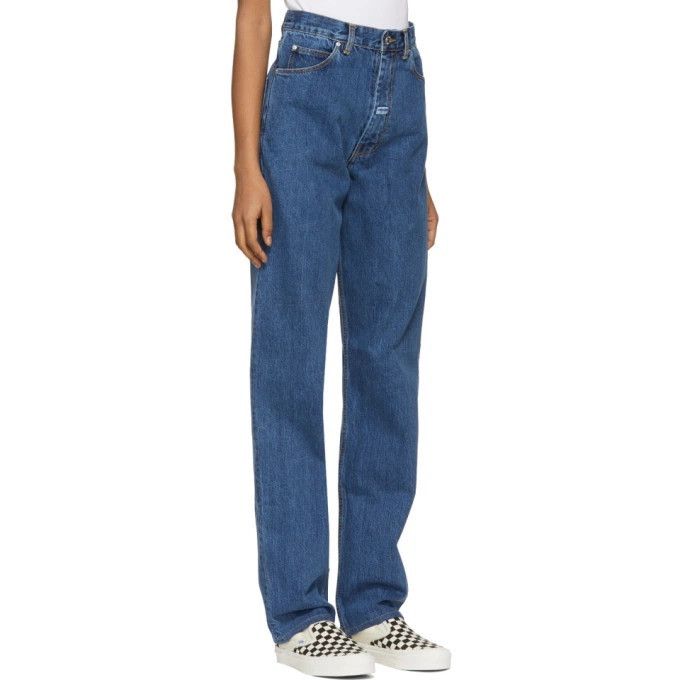 Martine Rose Martine Rose Indigo Blue Jeans Size US 34 / EU 50 - 9 Thumbnail