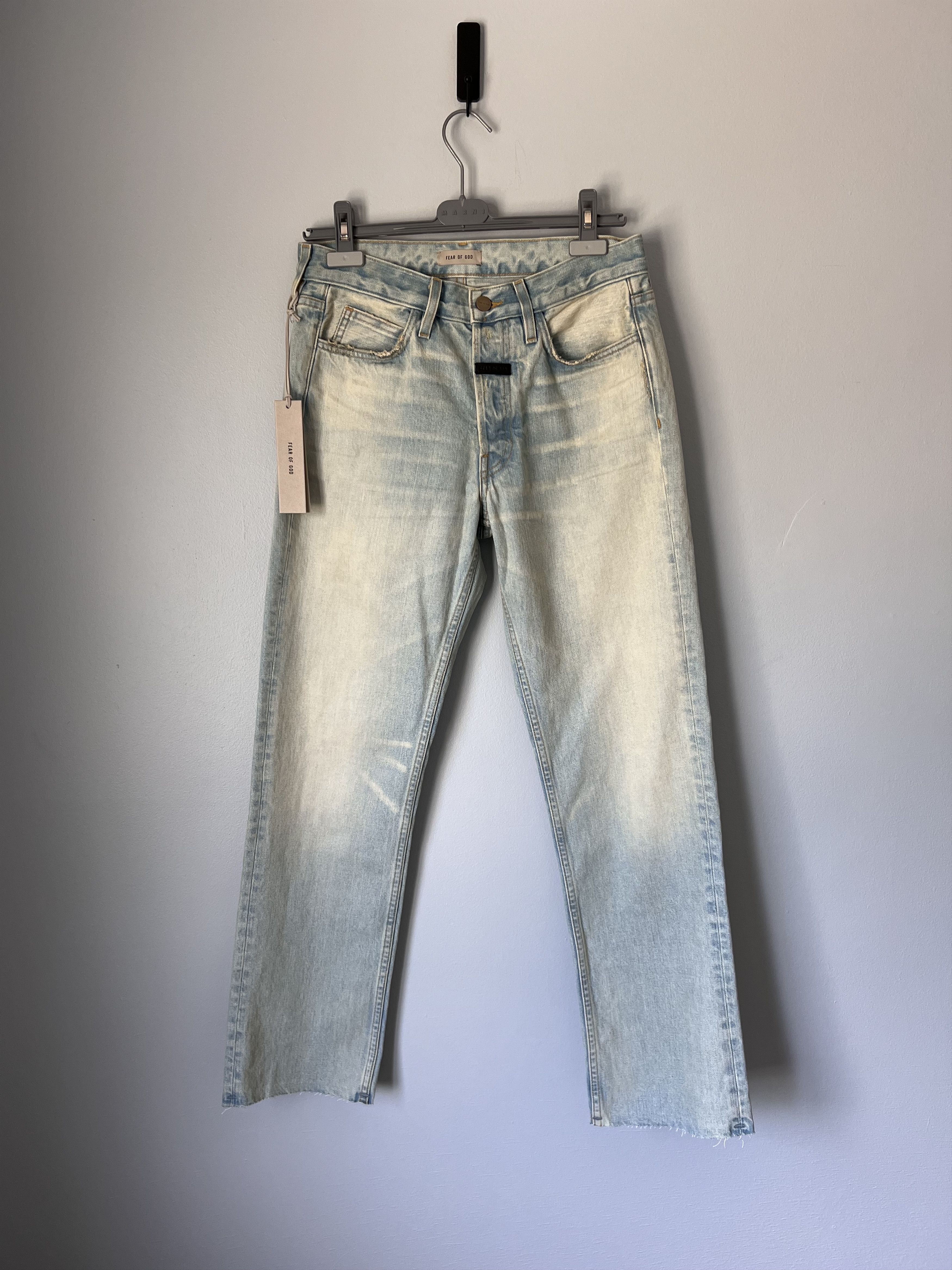 Fear of God Fear of God 8th Collection Jeans in Light Indigo Size US 30 / EU 46 - 1 Thumbnail
