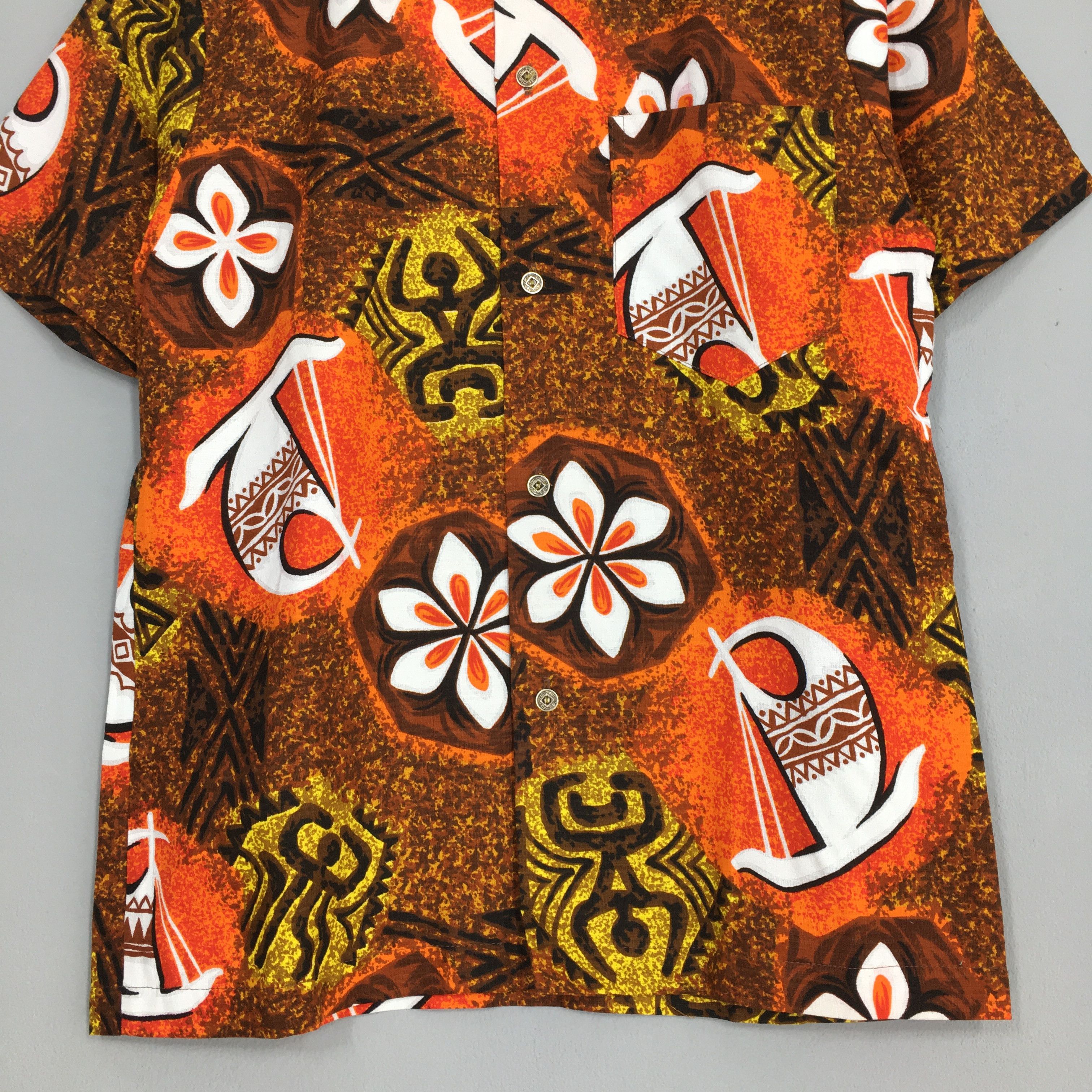 Life's a Beach Vintage 80s Royal Hawaiian Aloha Floral Tropical Shirt S Size US S / EU 44-46 / 1 - 3 Thumbnail