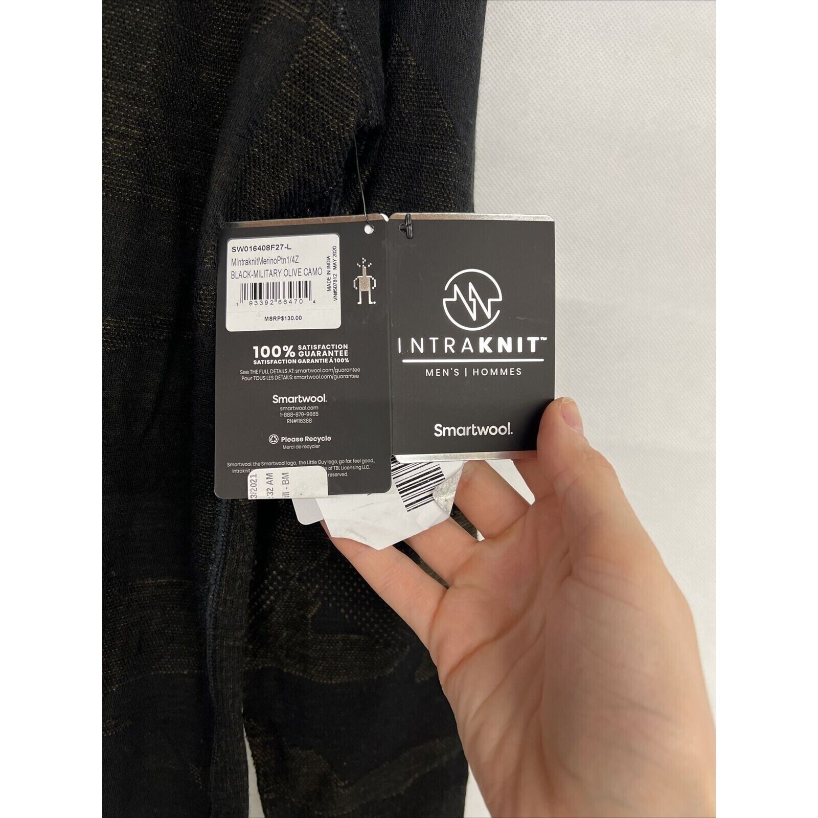 Smartwool NEW Smartwool Intraknit Thermal Merino 1/4 Zip Layer Black Size US M / EU 48-50 / 2 - 6 Thumbnail